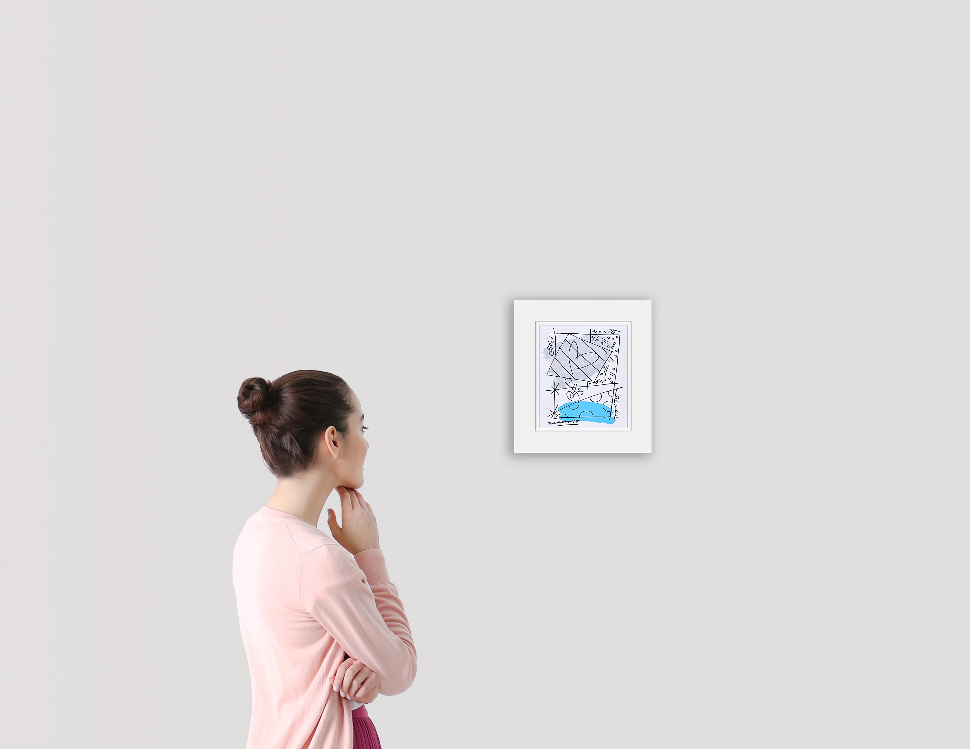 THOMAS COLLECTION (ABSTRACT) -  Original Drawing - Image 4