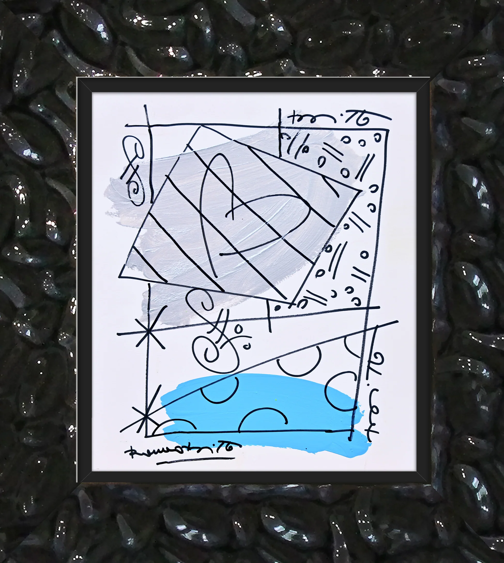 THOMAS COLLECTION (ABSTRACT) -  Original Drawing - Image 9