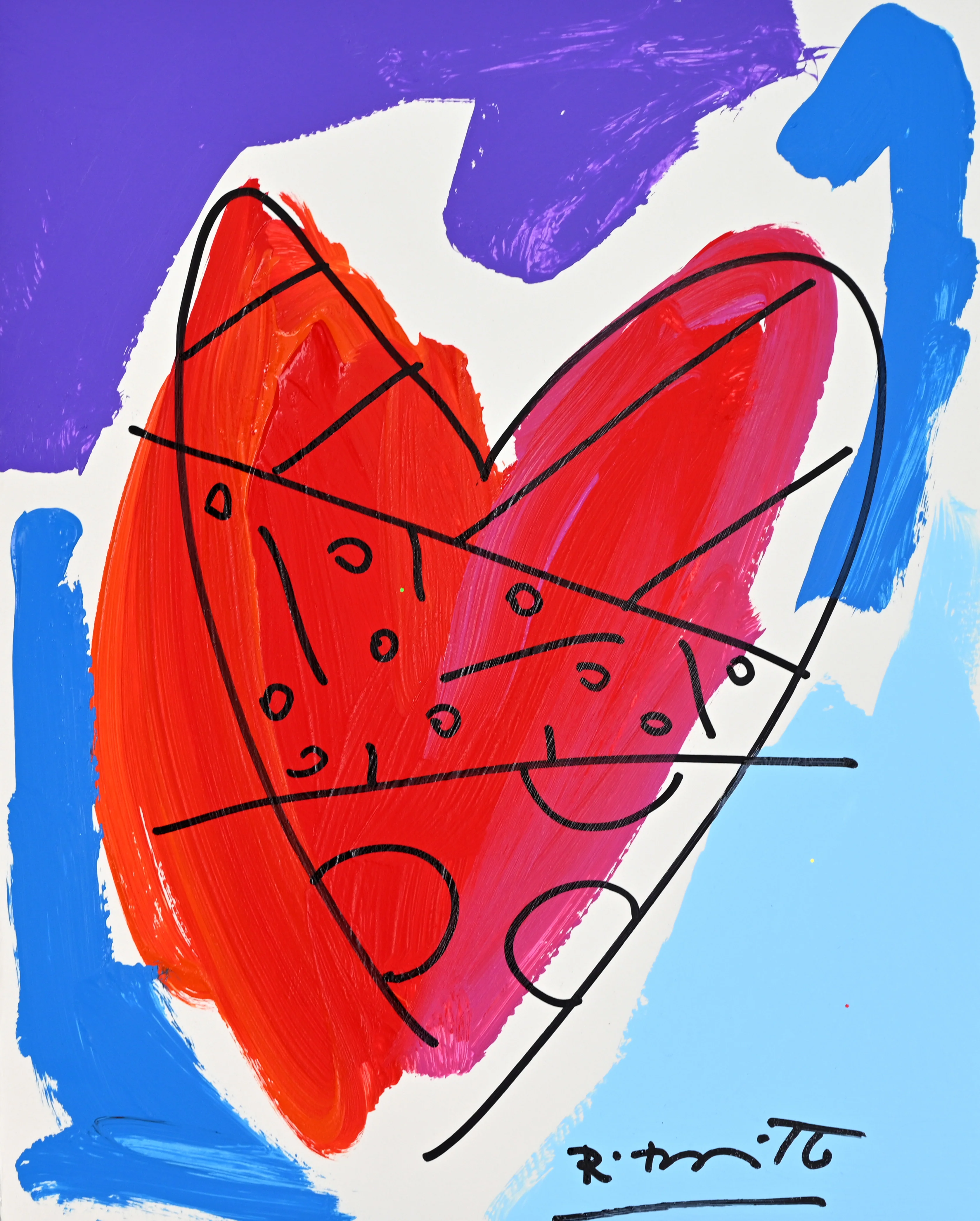 Thomas Collection (Heart) - Original Drawing