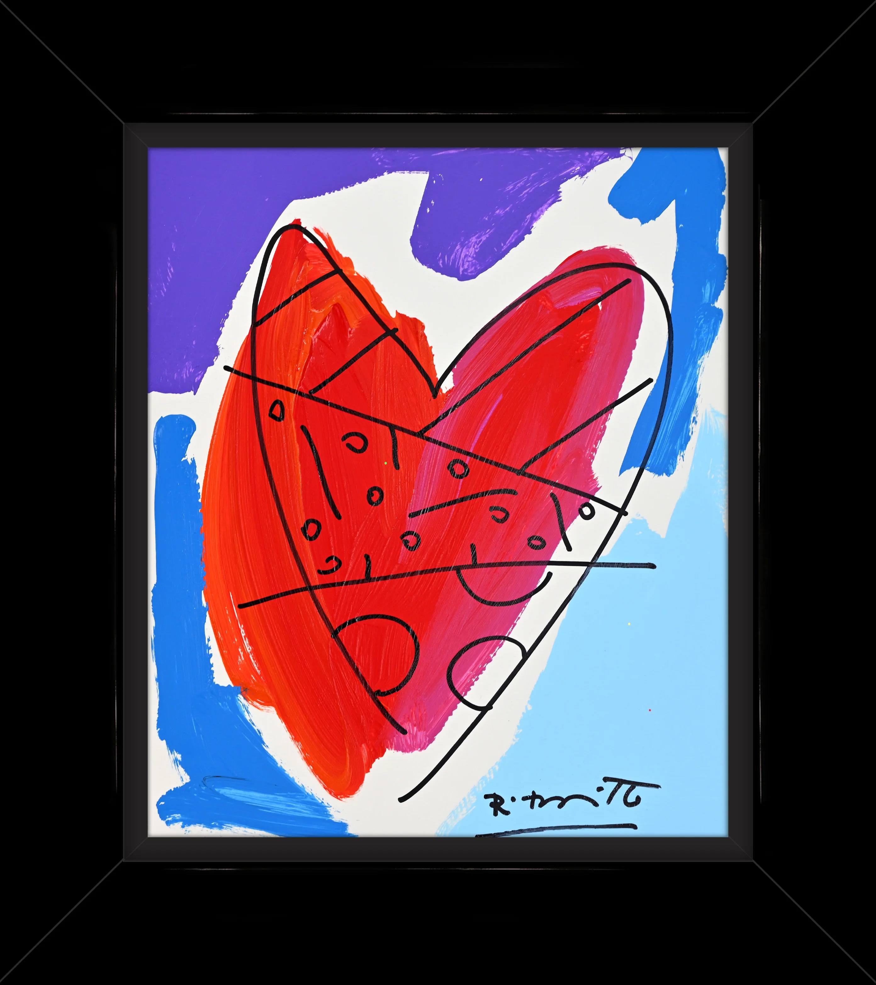 Thomas Collection (Heart) - Original Drawing - Image 2
