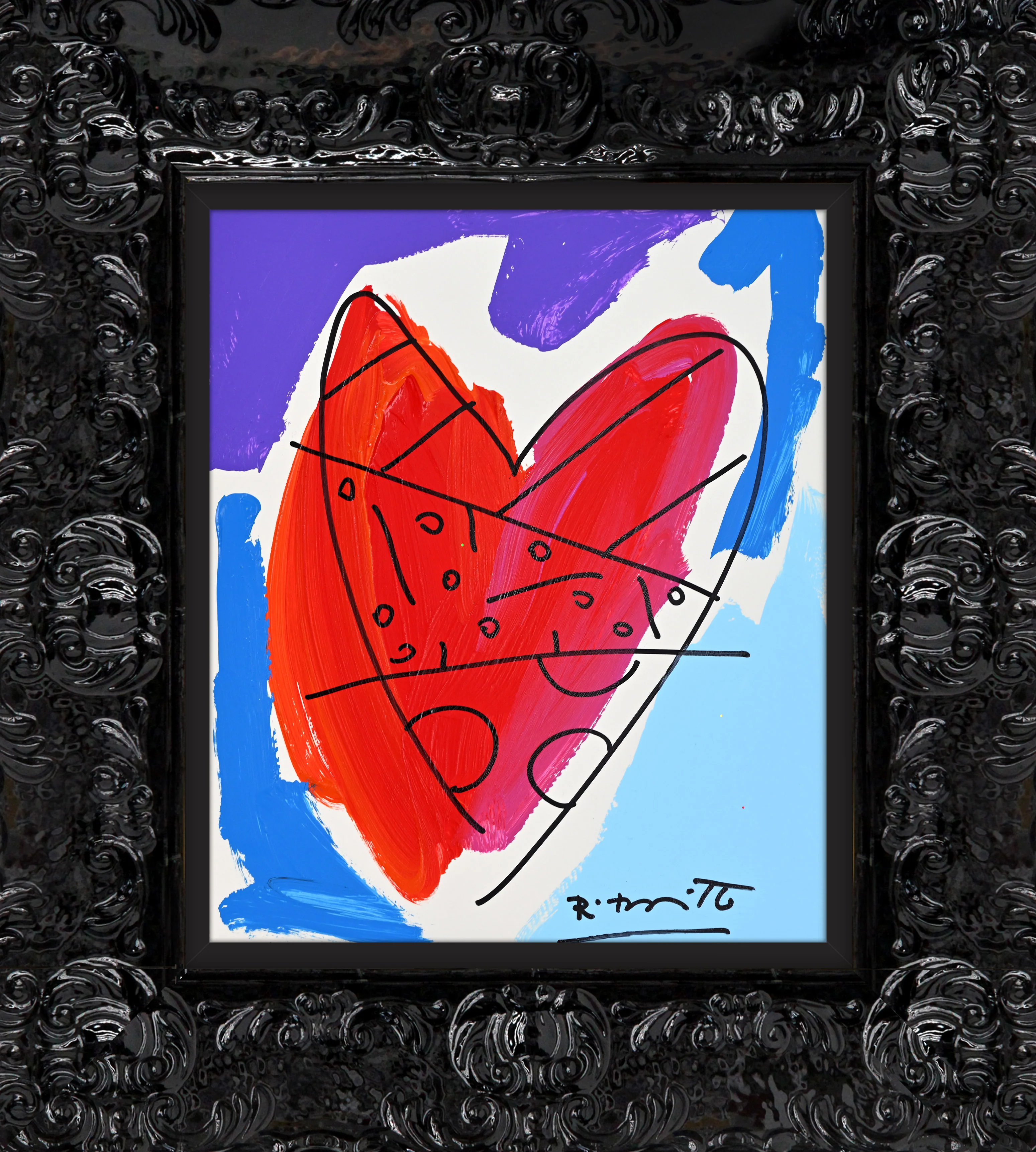 Thomas Collection (Heart) - Original Drawing - Image 6