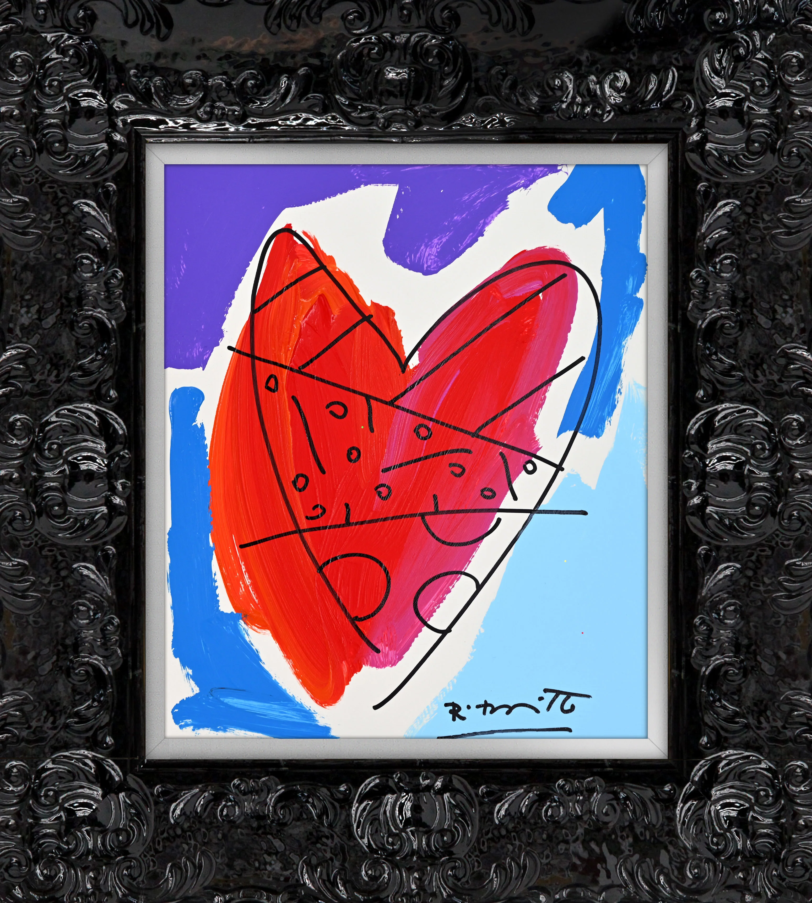 Thomas Collection (Heart) - Original Drawing - Image 7