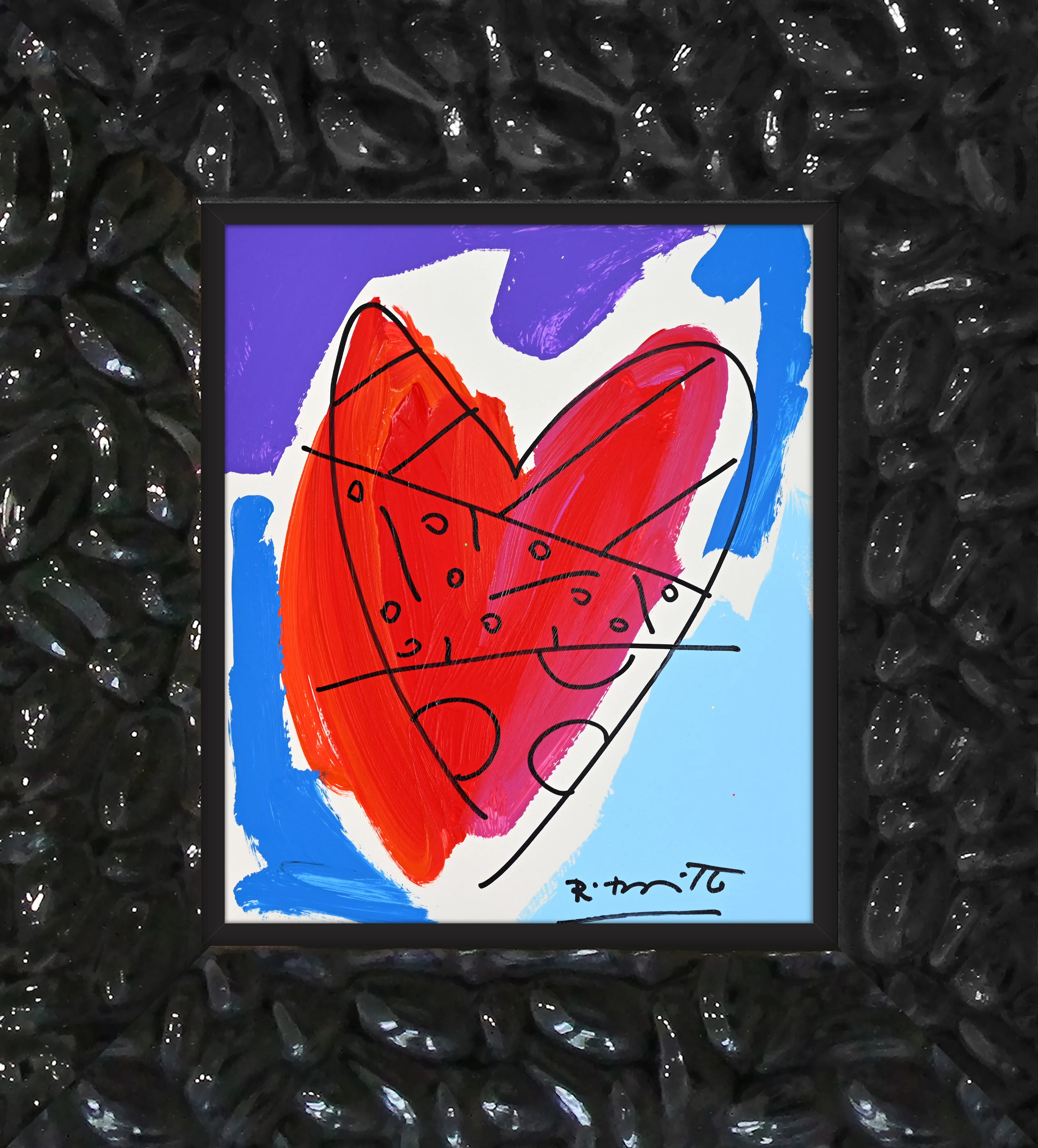 Thomas Collection (Heart) - Original Drawing - Image 8