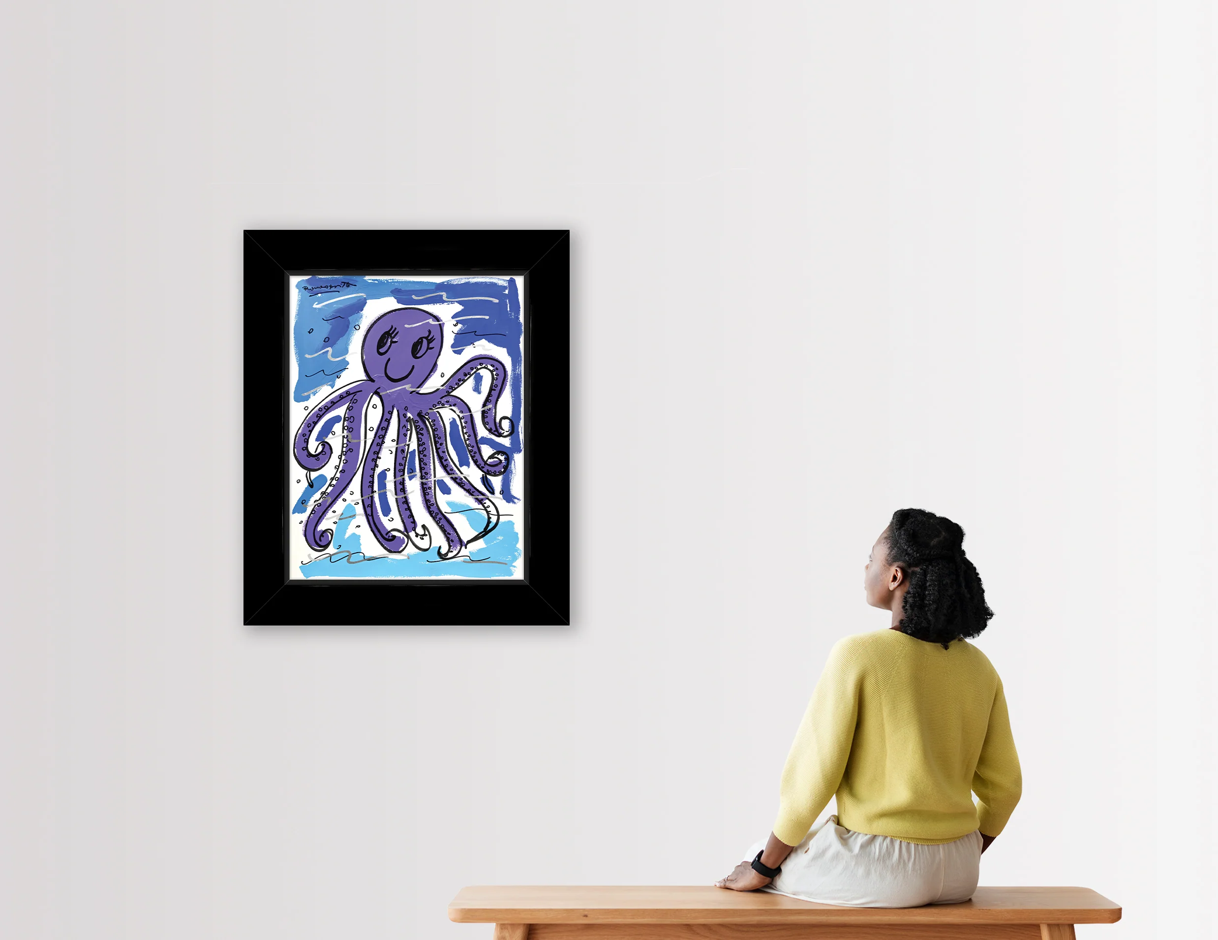Thomas Collection (Octopus) - Original Drawing - Image 3