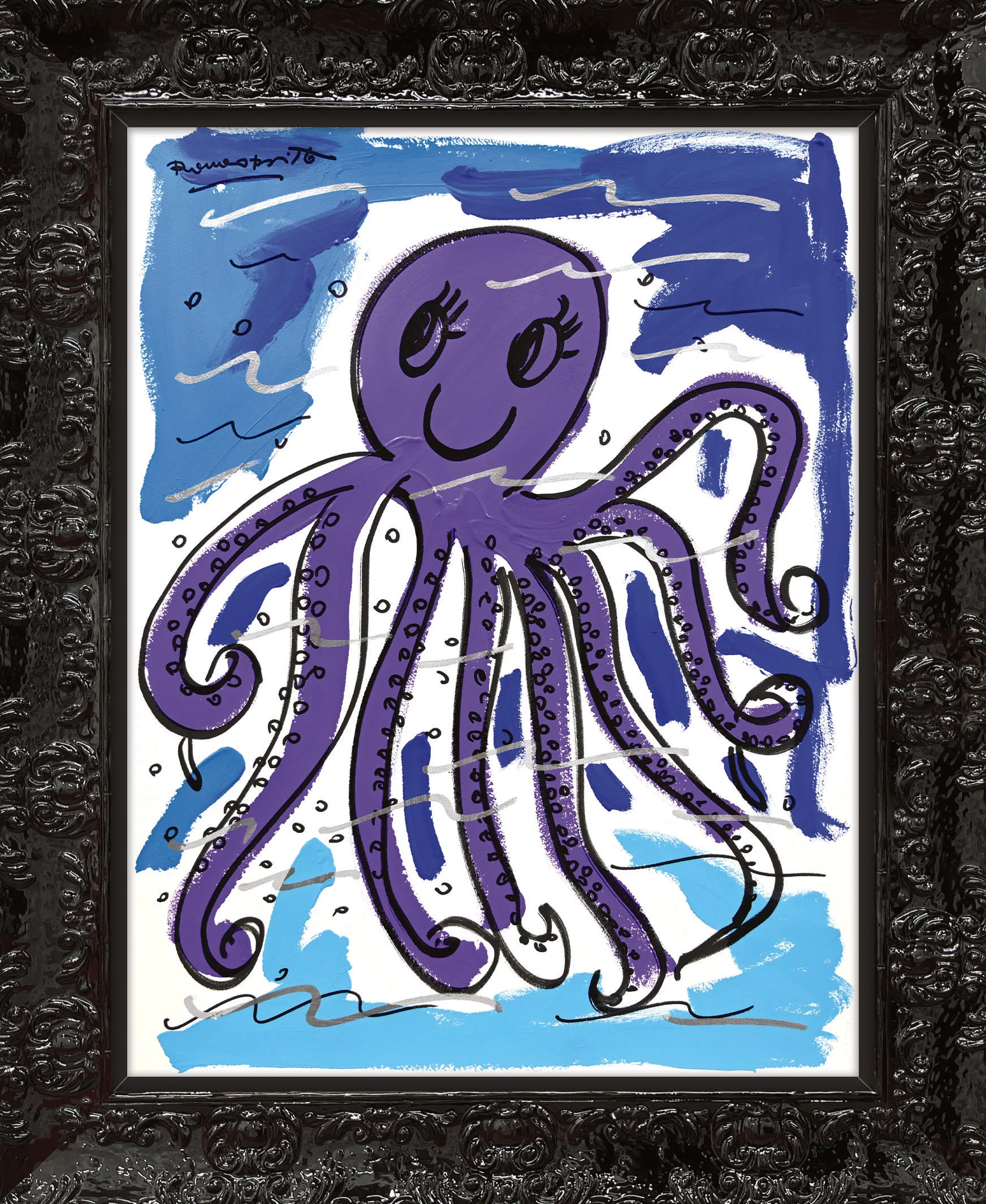 Thomas Collection (Octopus) - Original Drawing - Image 6