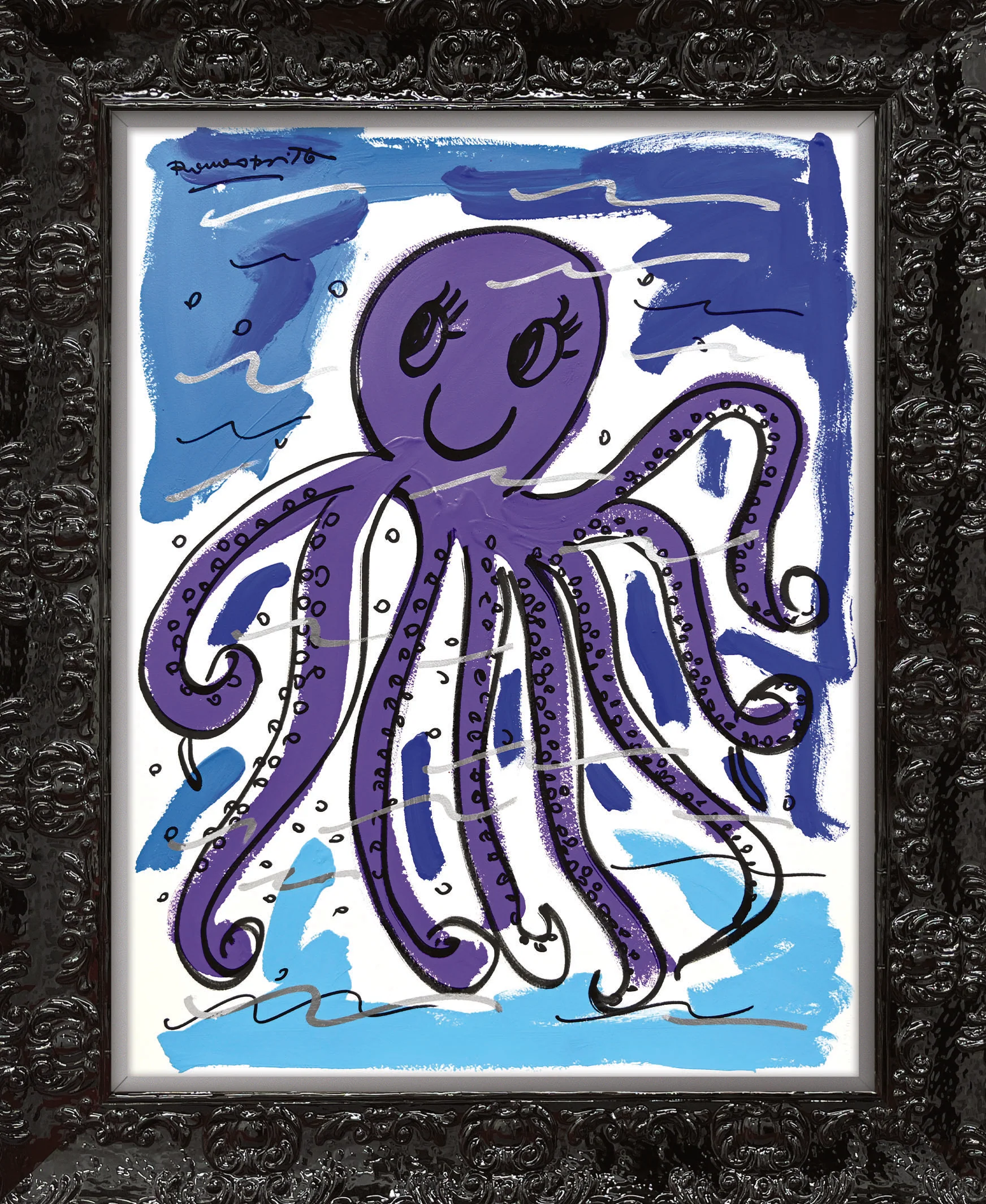 Thomas Collection (Octopus) - Original Drawing - Image 7