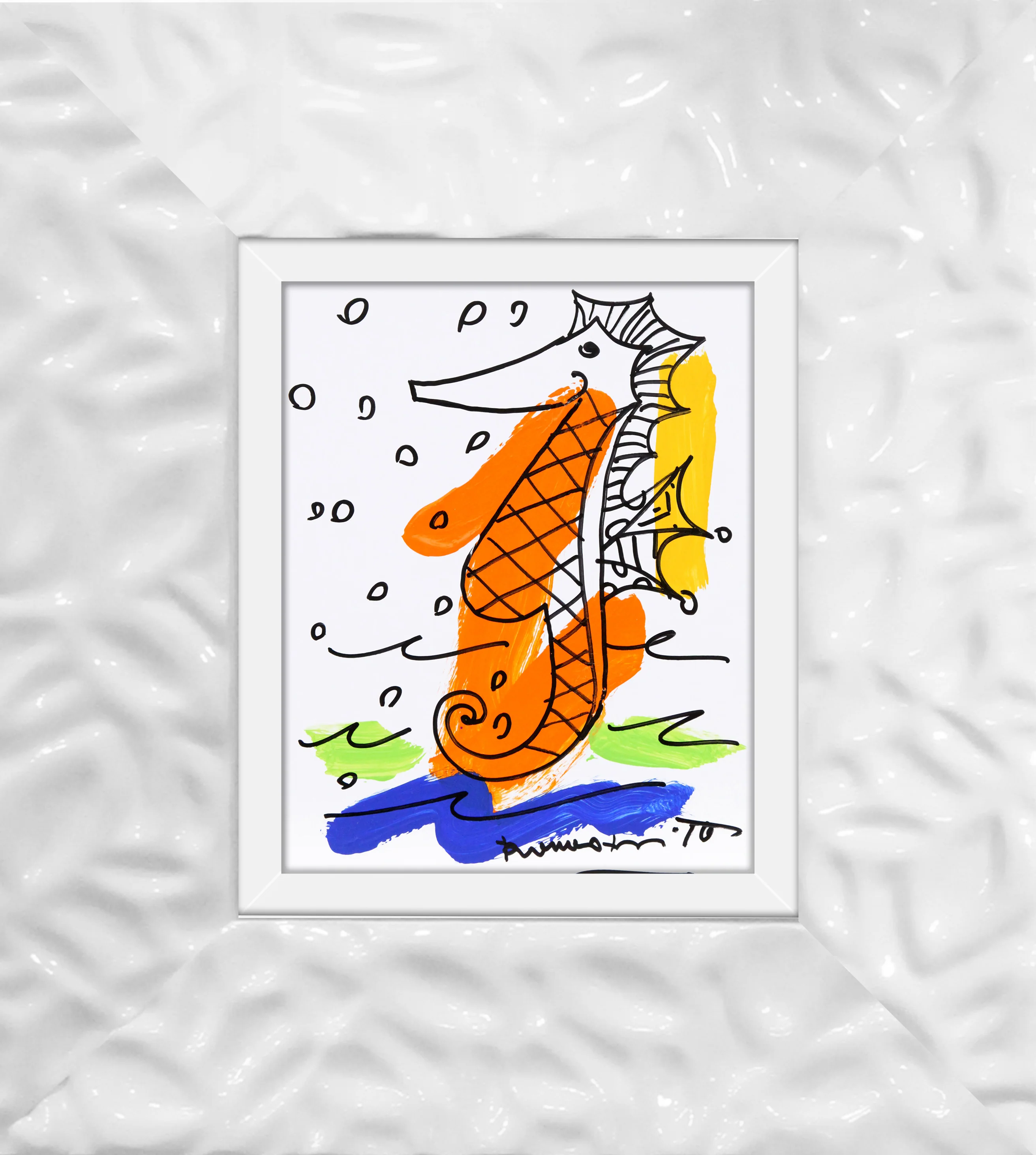 THOMAS COLLECTION (SEAHORSE) - Original Drawing - Image 2