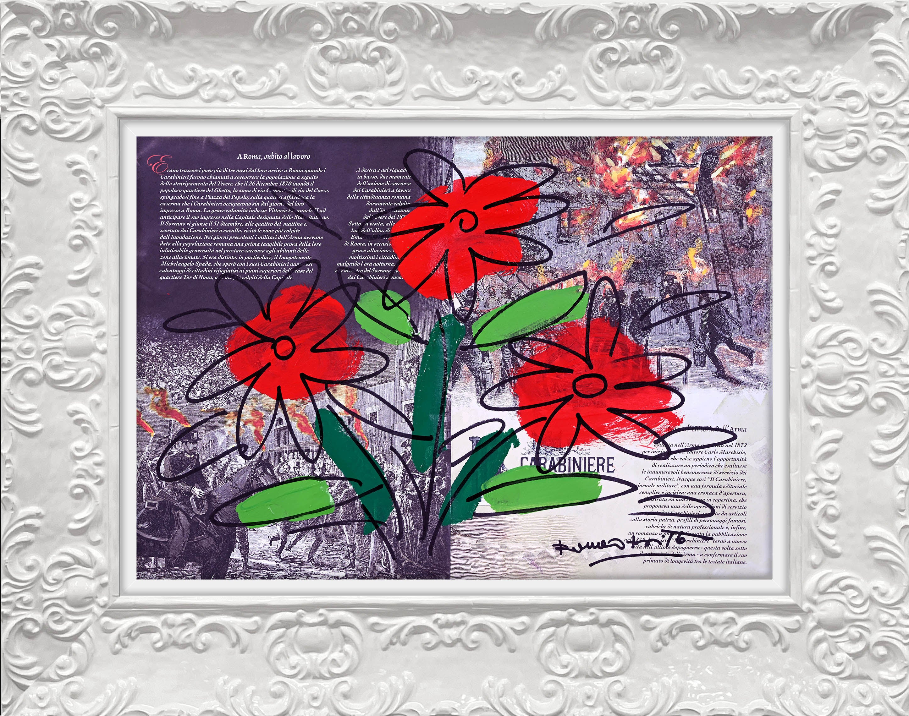 THOMAS FLOWER - Original Drawing - Image 17
