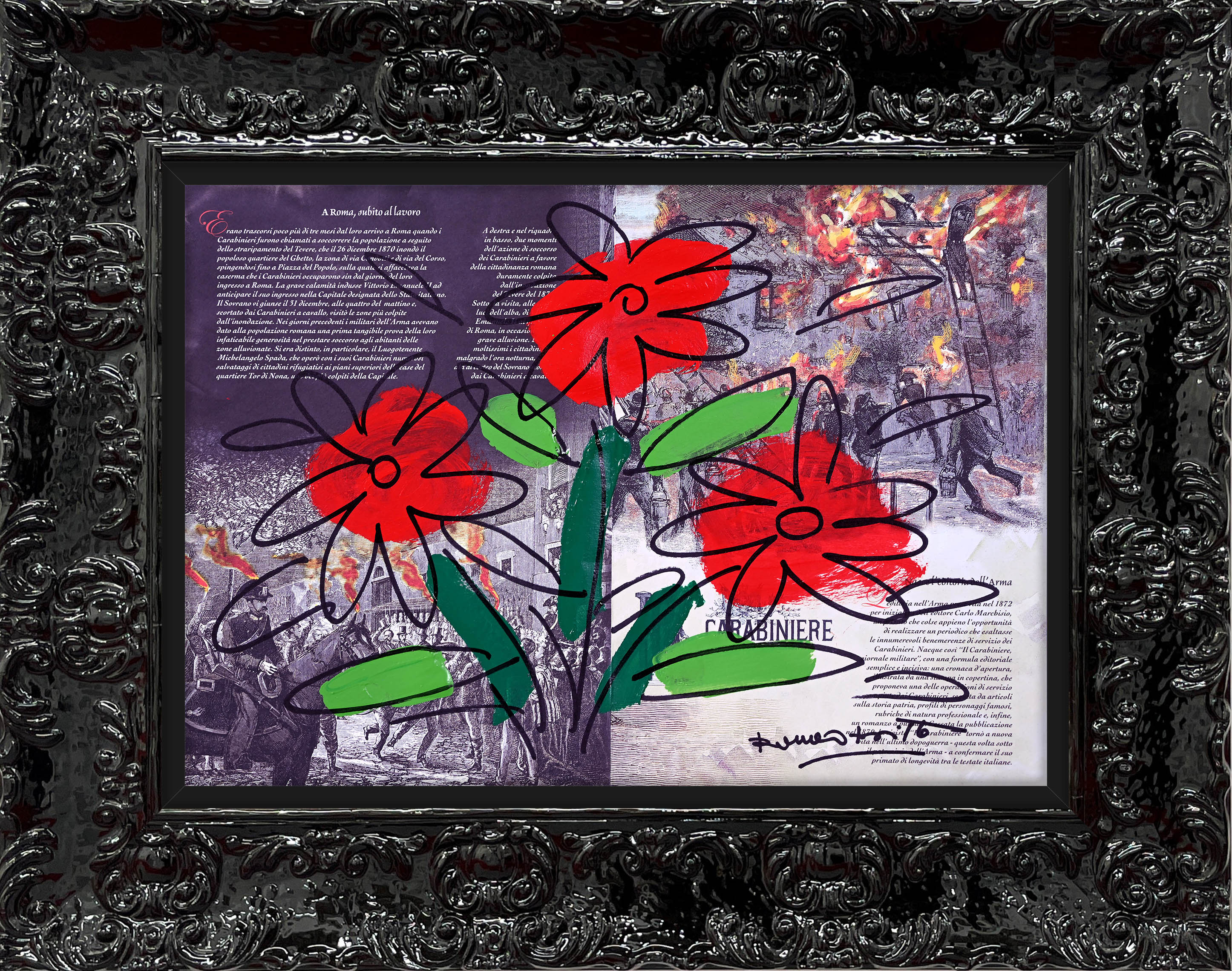 THOMAS FLOWER - Original Drawing - Image 8