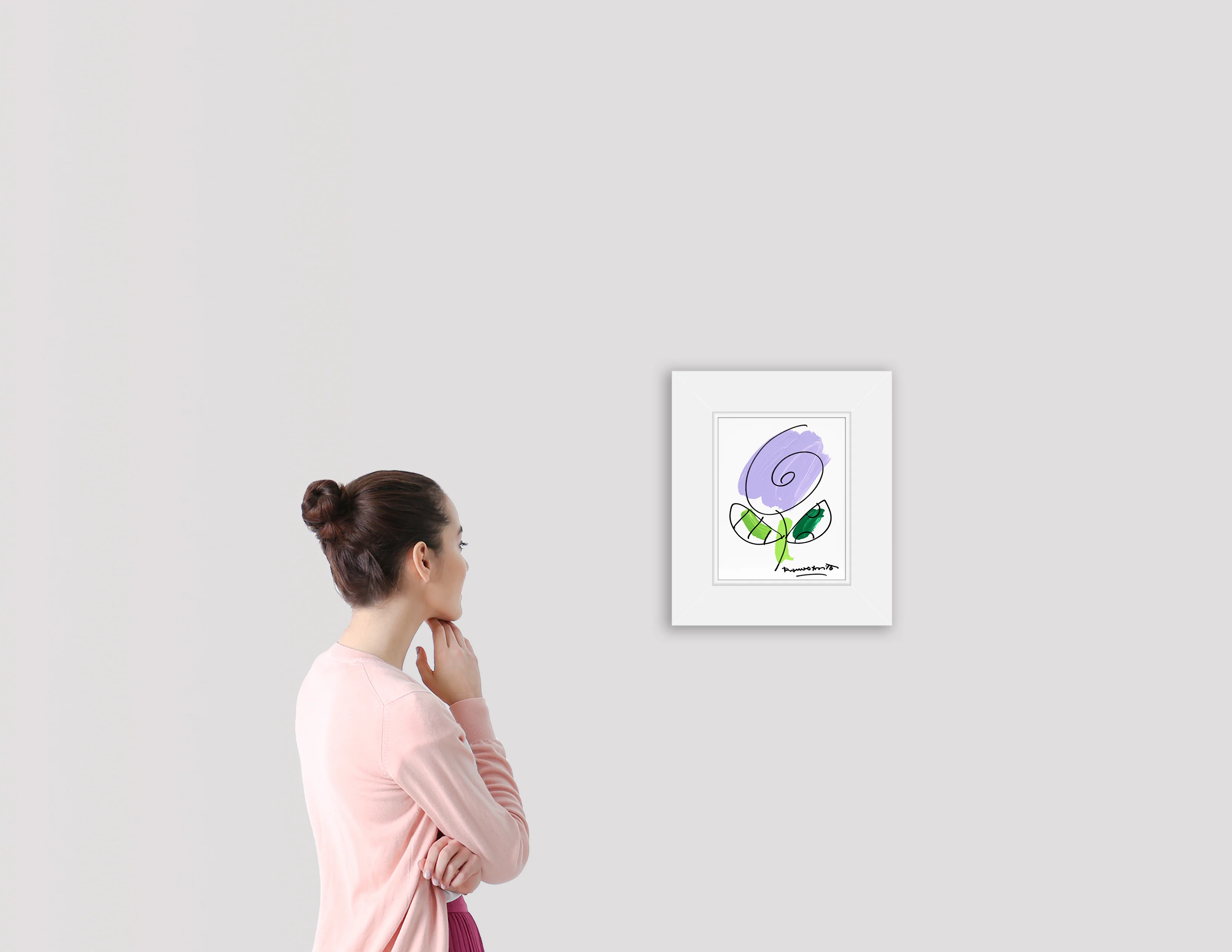 THOMAS FLOWERS - Original Drawing - Image 4