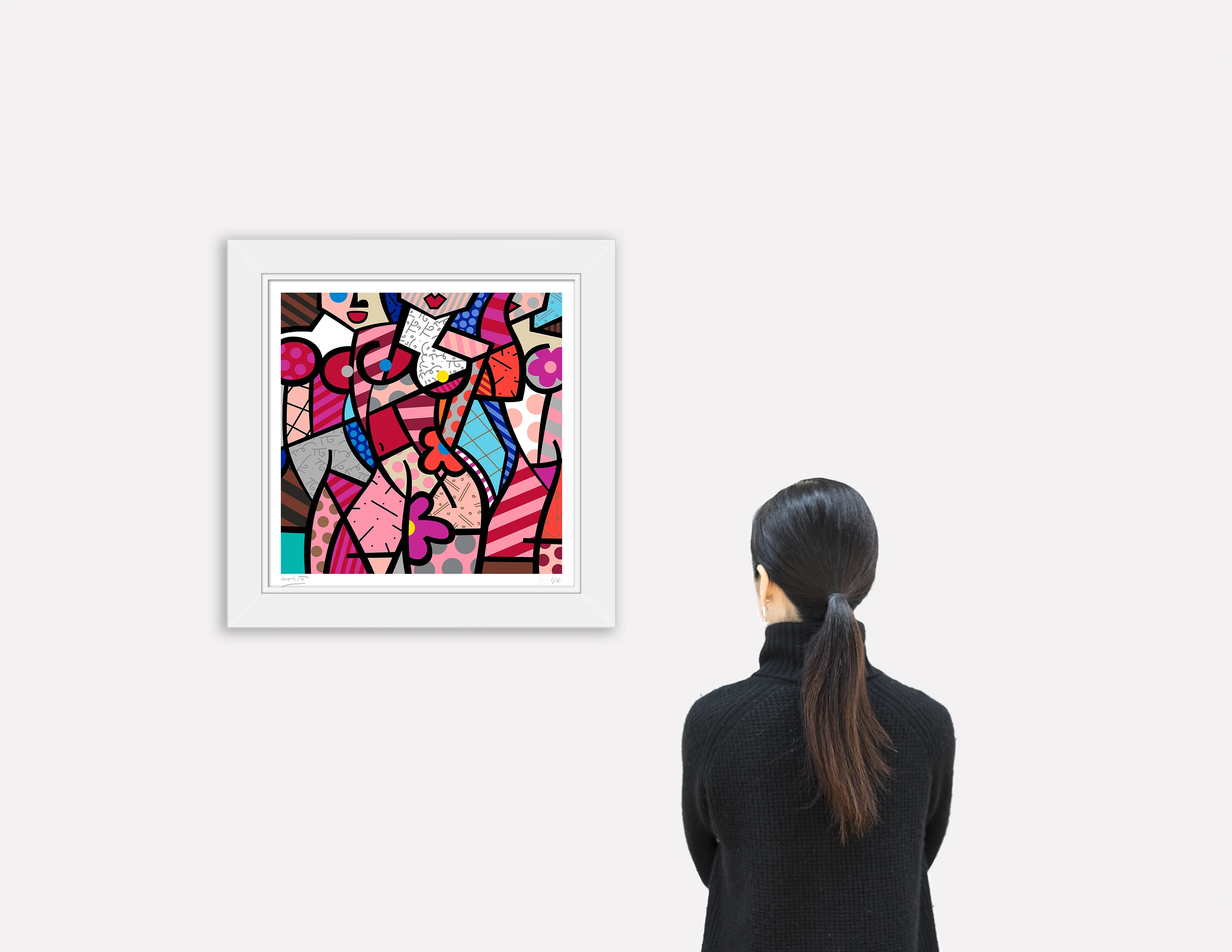THREE GRACES-SUMMER (PINK) - Serigraph - Image 2