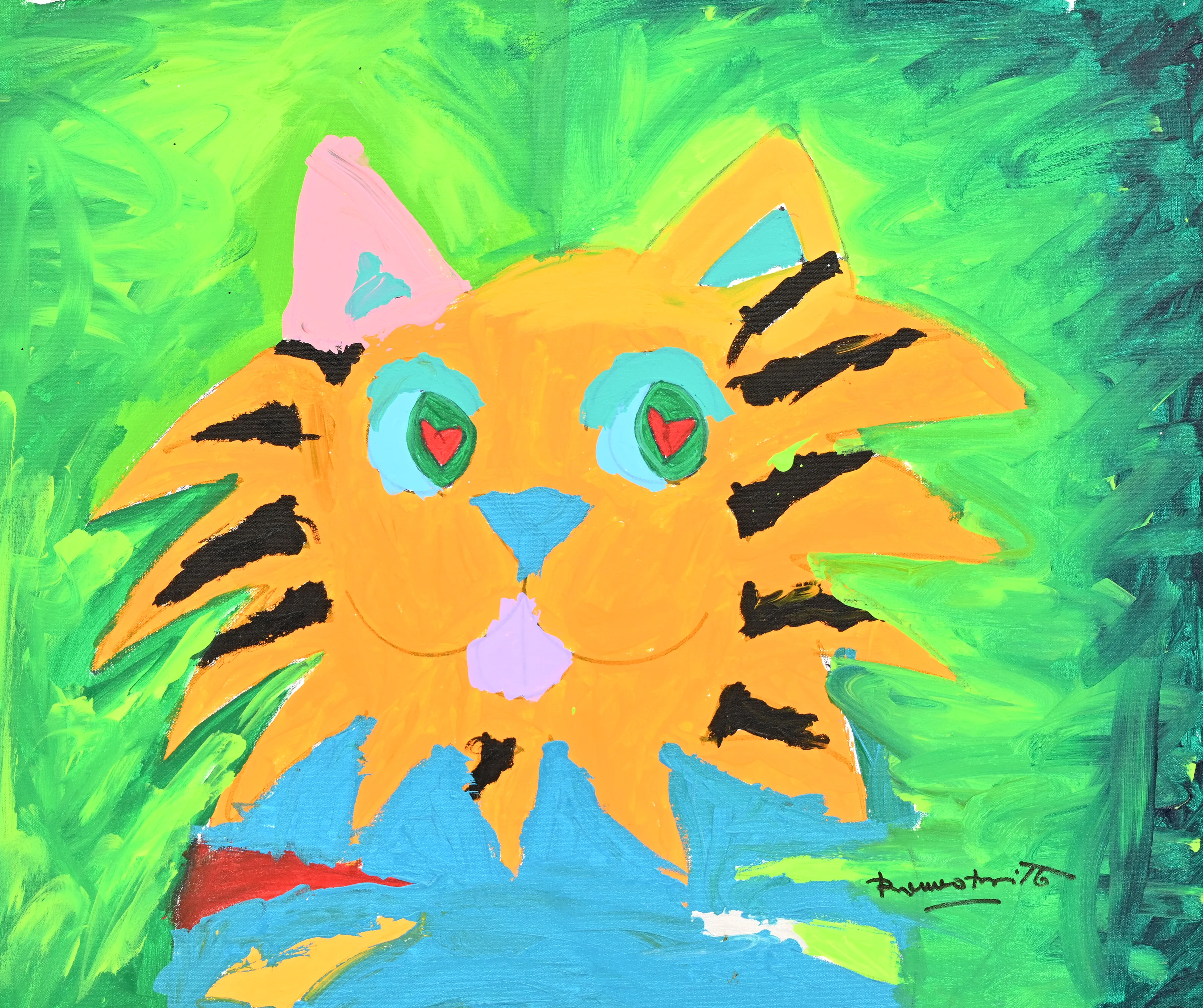 Tiger Cat - Original Painting