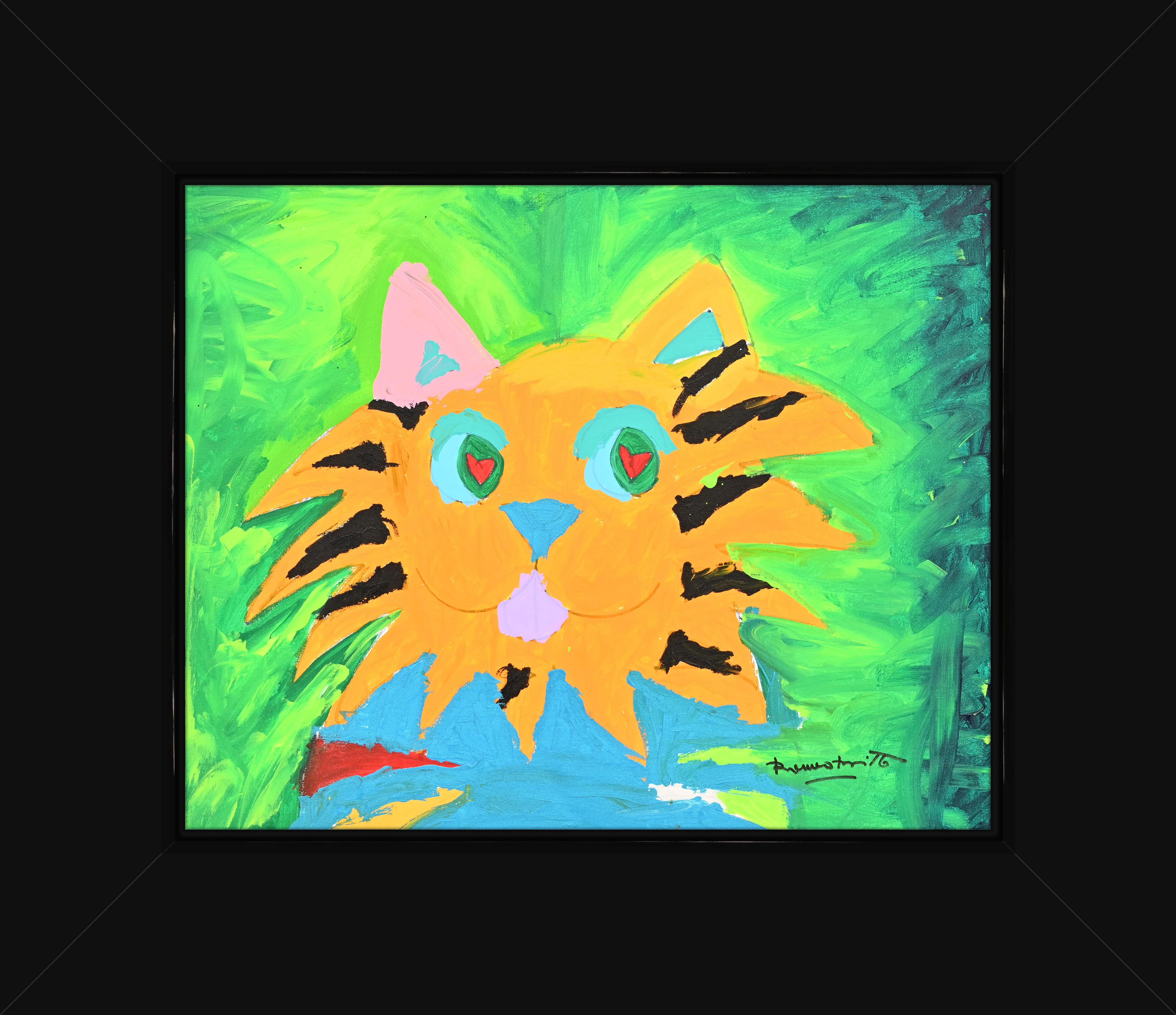 Tiger Cat - Original Painting - Image 2