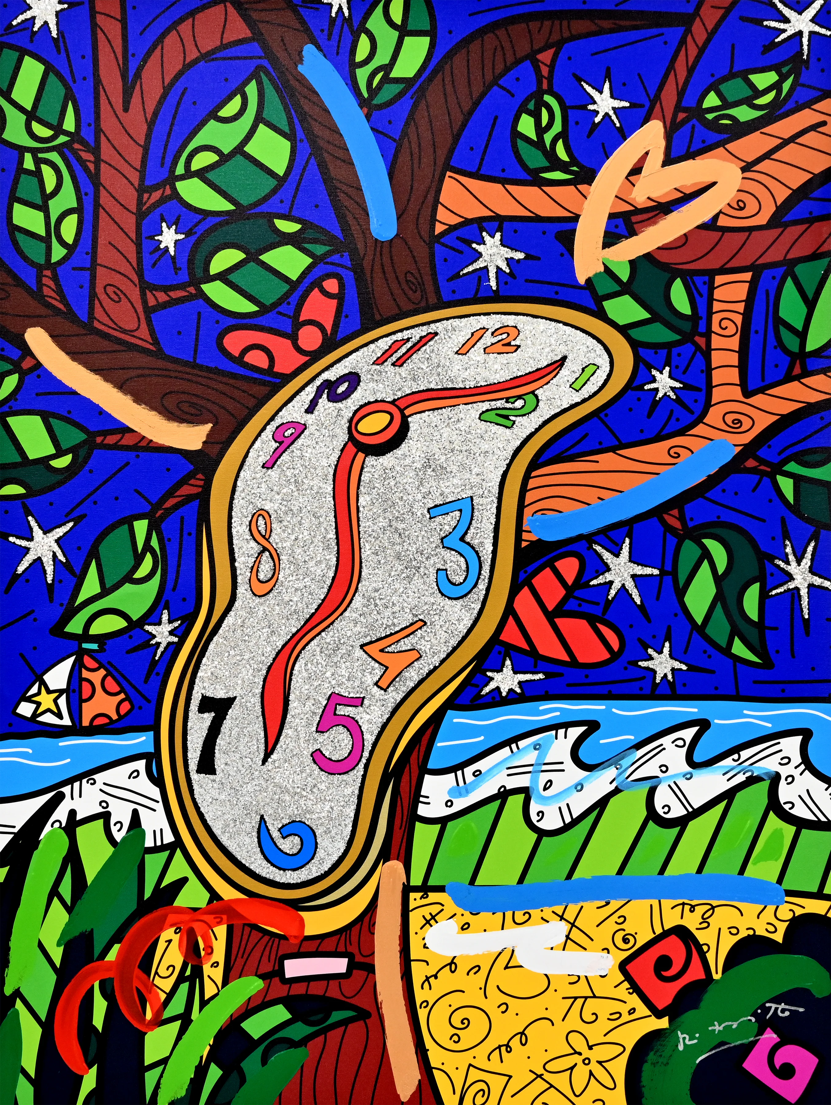 Time To Love - Mixed Media Original