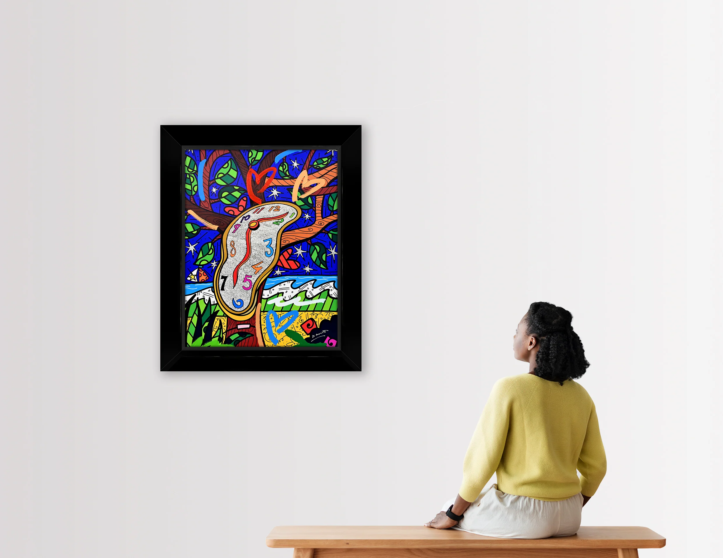 Time To Love - Mixed Media Original - Image 3