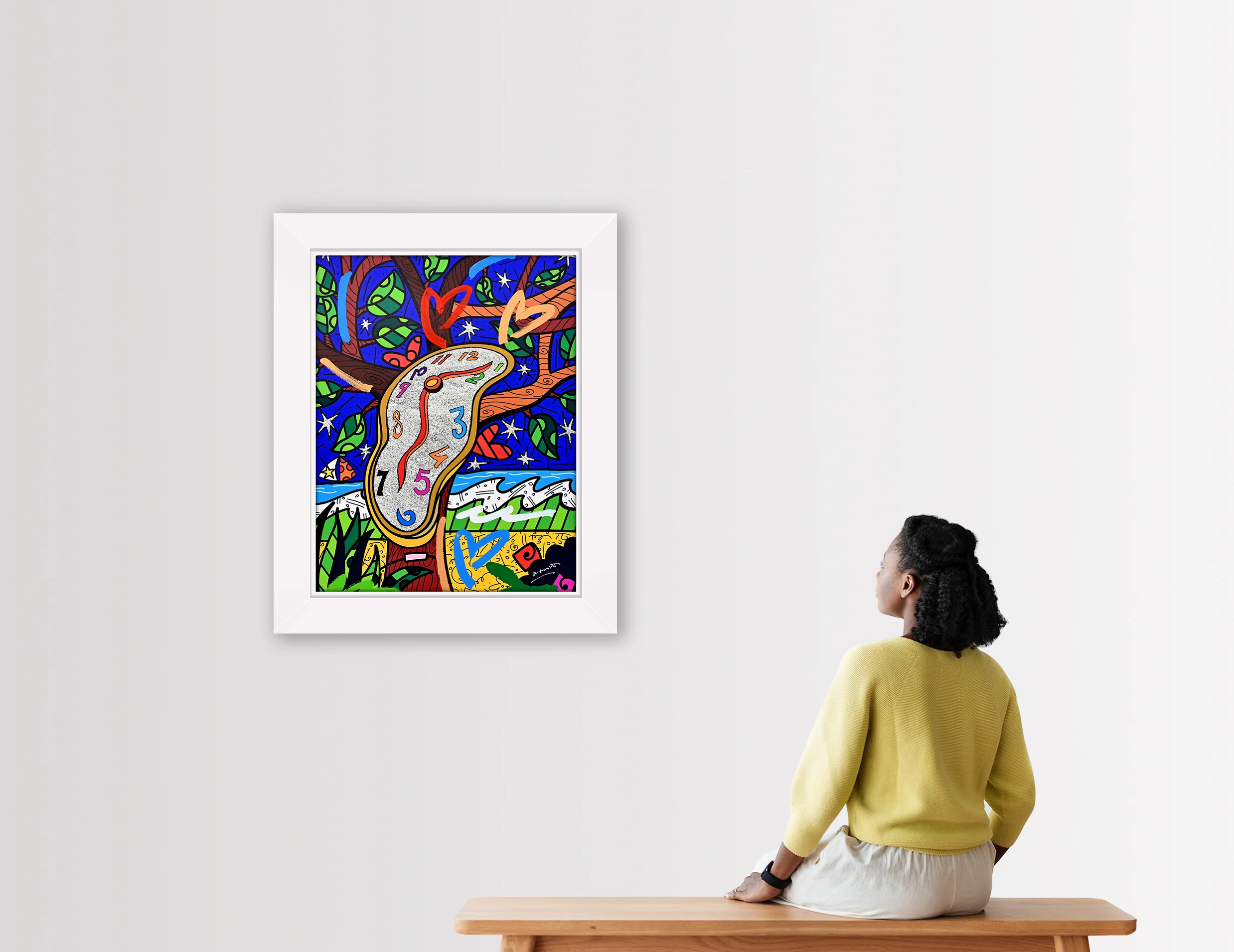 Time To Love - Mixed Media Original - Image 4