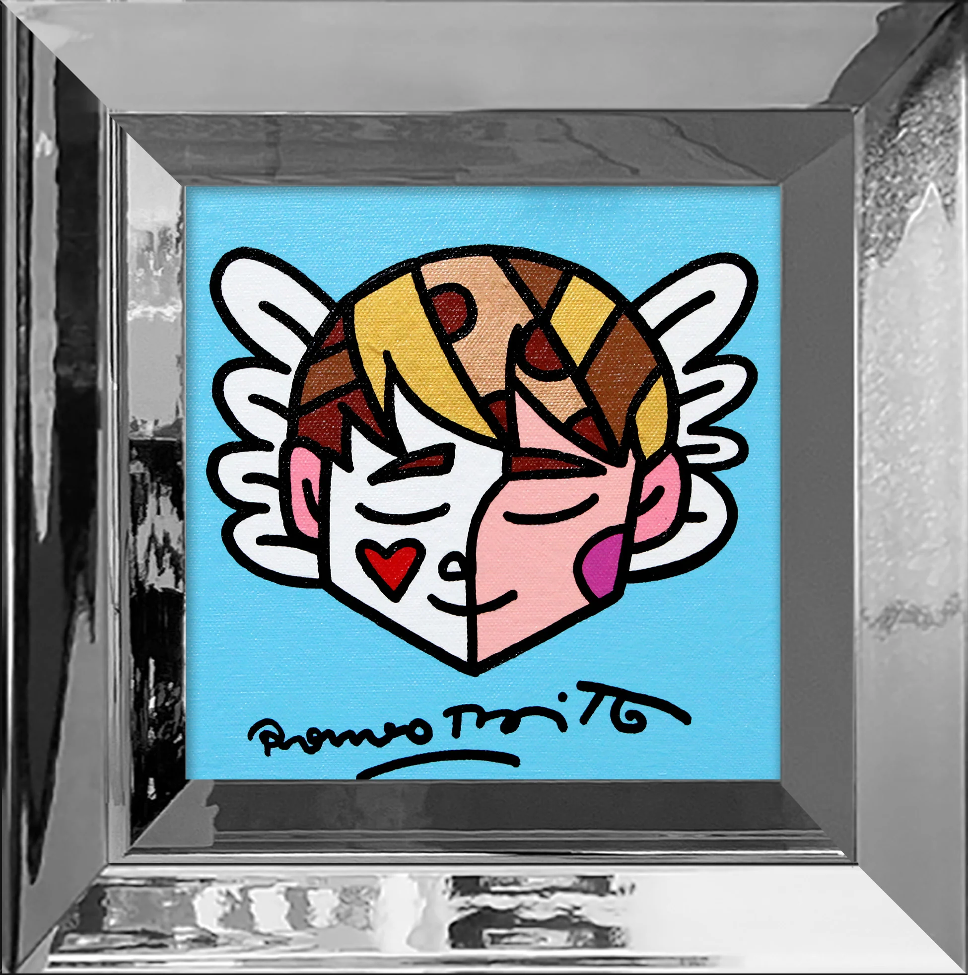 TO DREAM (ANGEL) -  Original Painting - Image 11