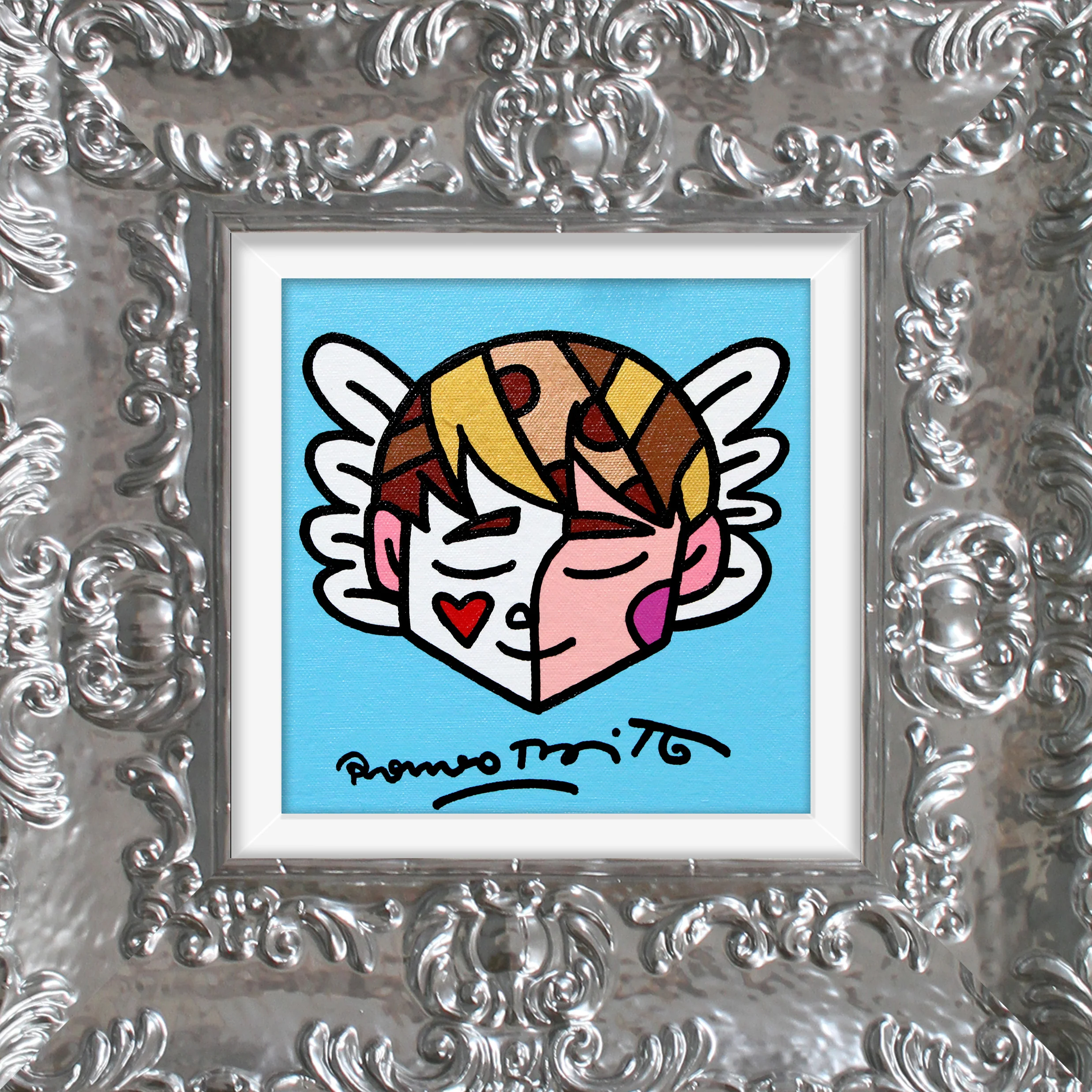 TO DREAM (ANGEL) -  Original Painting - Image 13