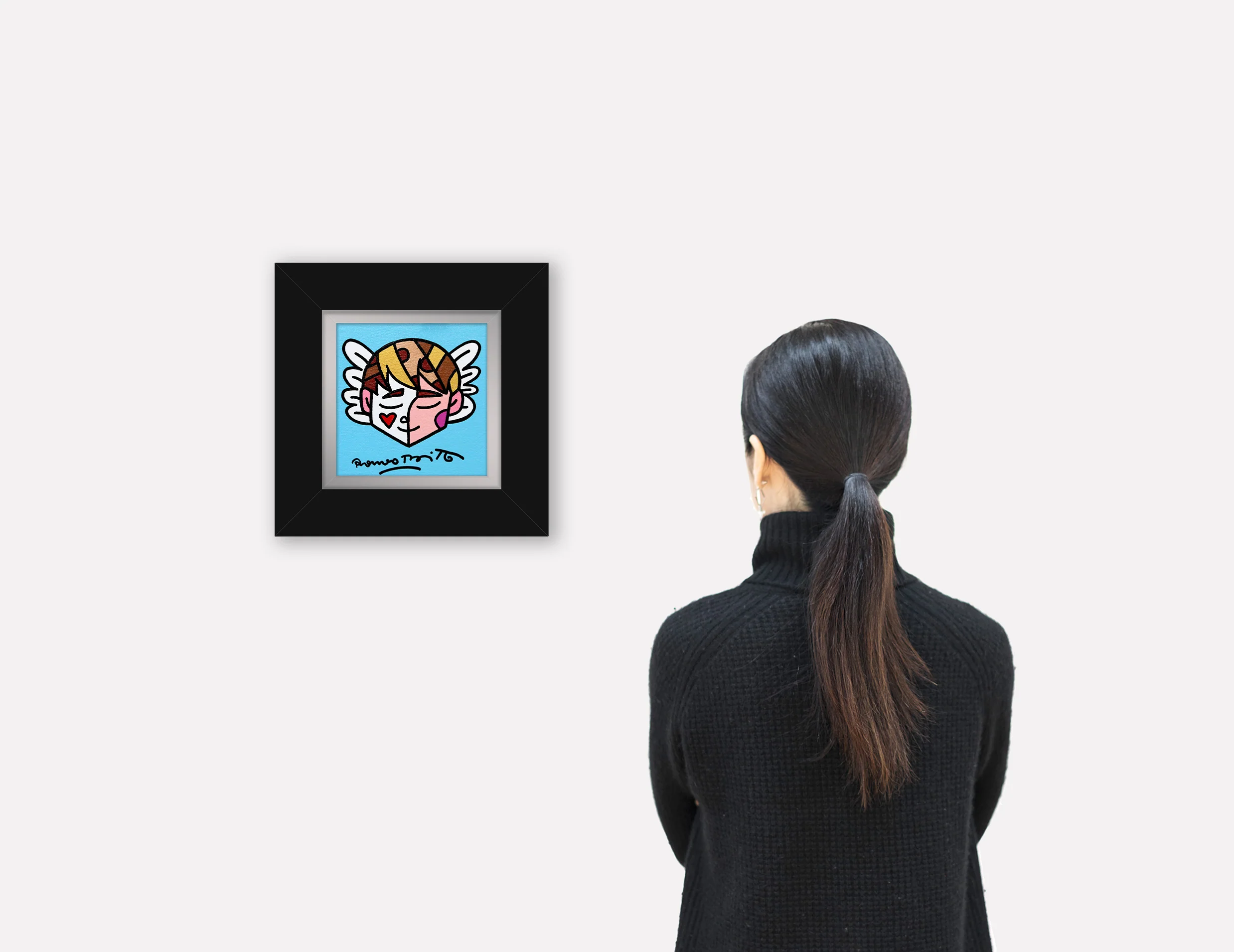 TO DREAM (ANGEL) -  Original Painting - Image 3