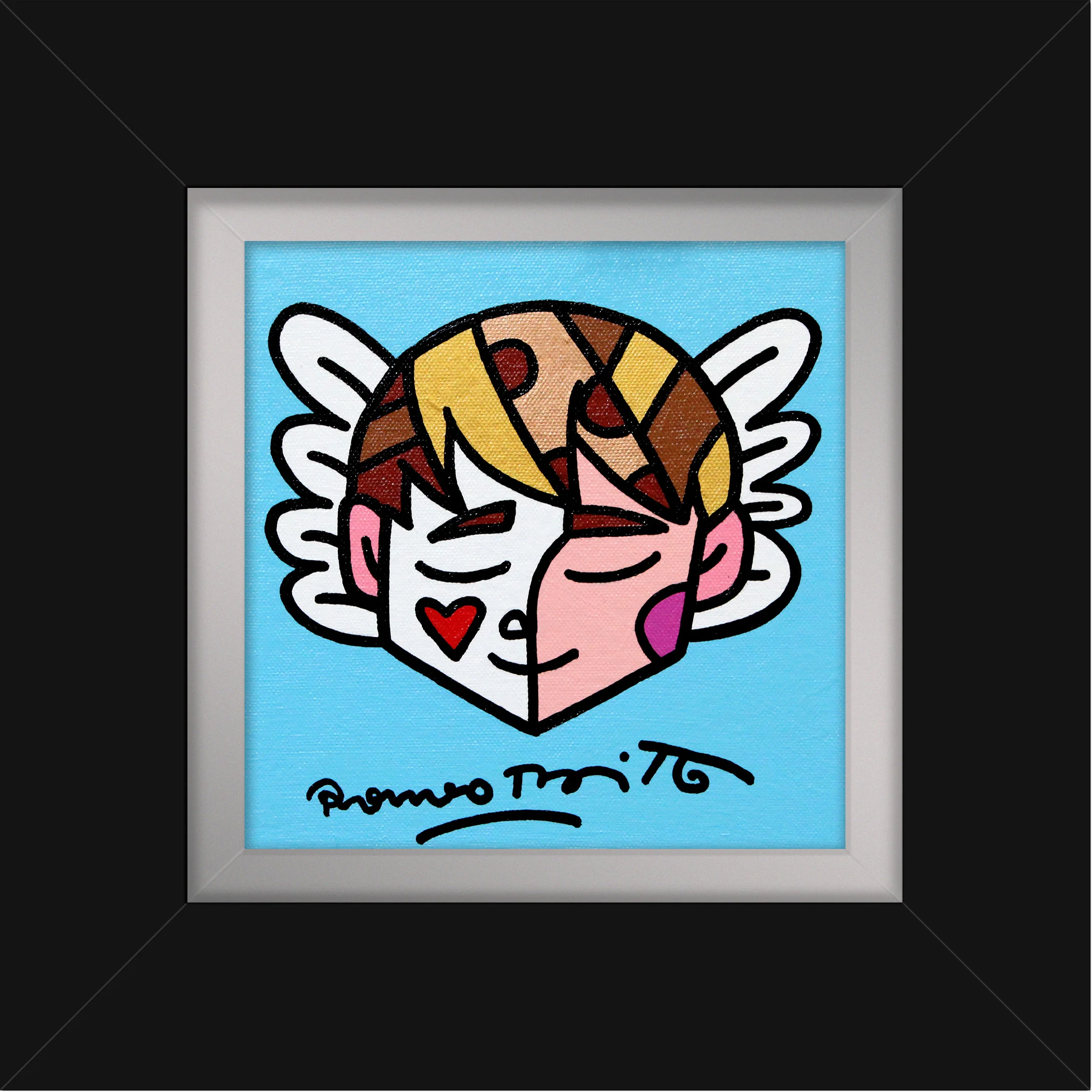 TO DREAM (ANGEL) -  Original Painting - Image 6