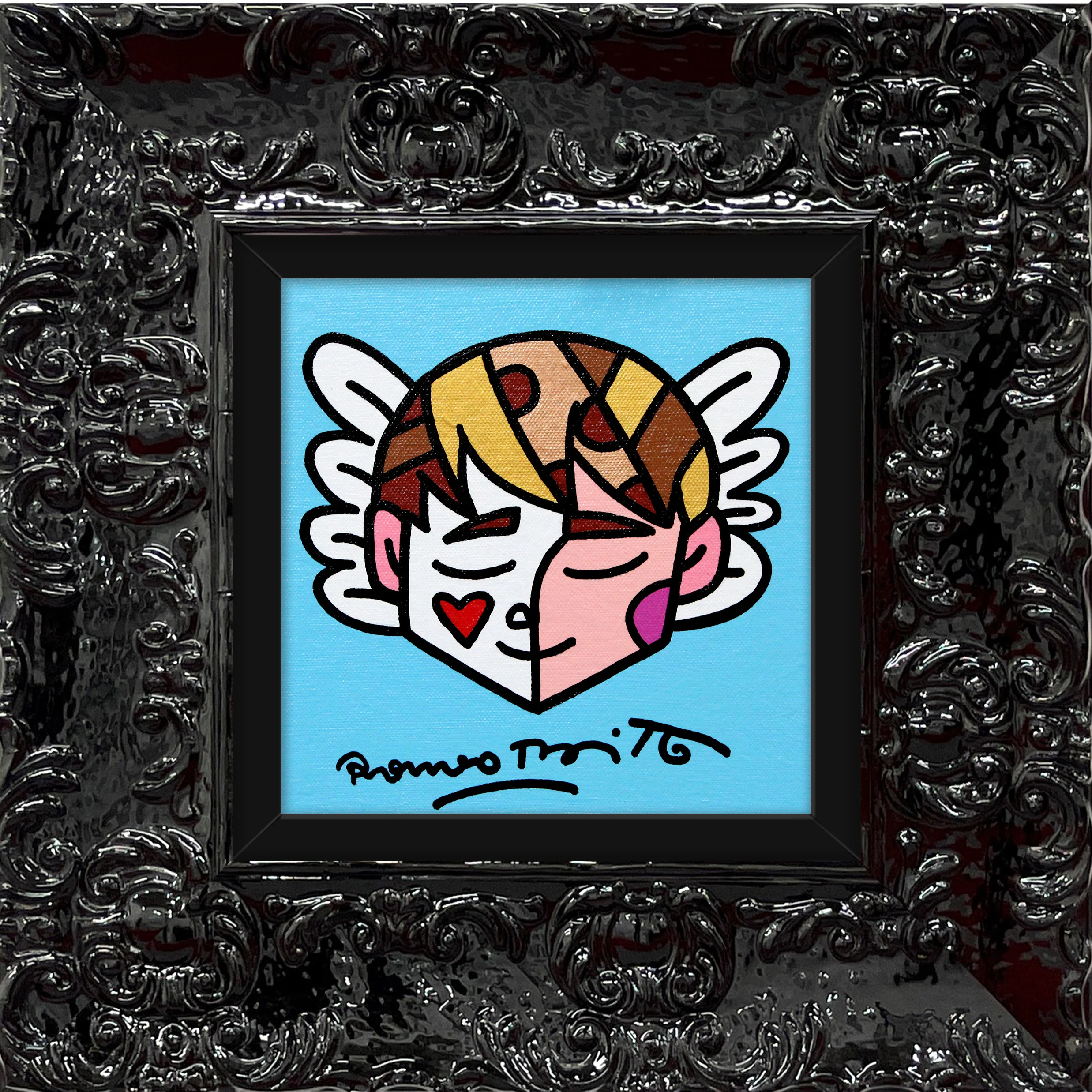 TO DREAM (ANGEL) -  Original Painting - Image 7