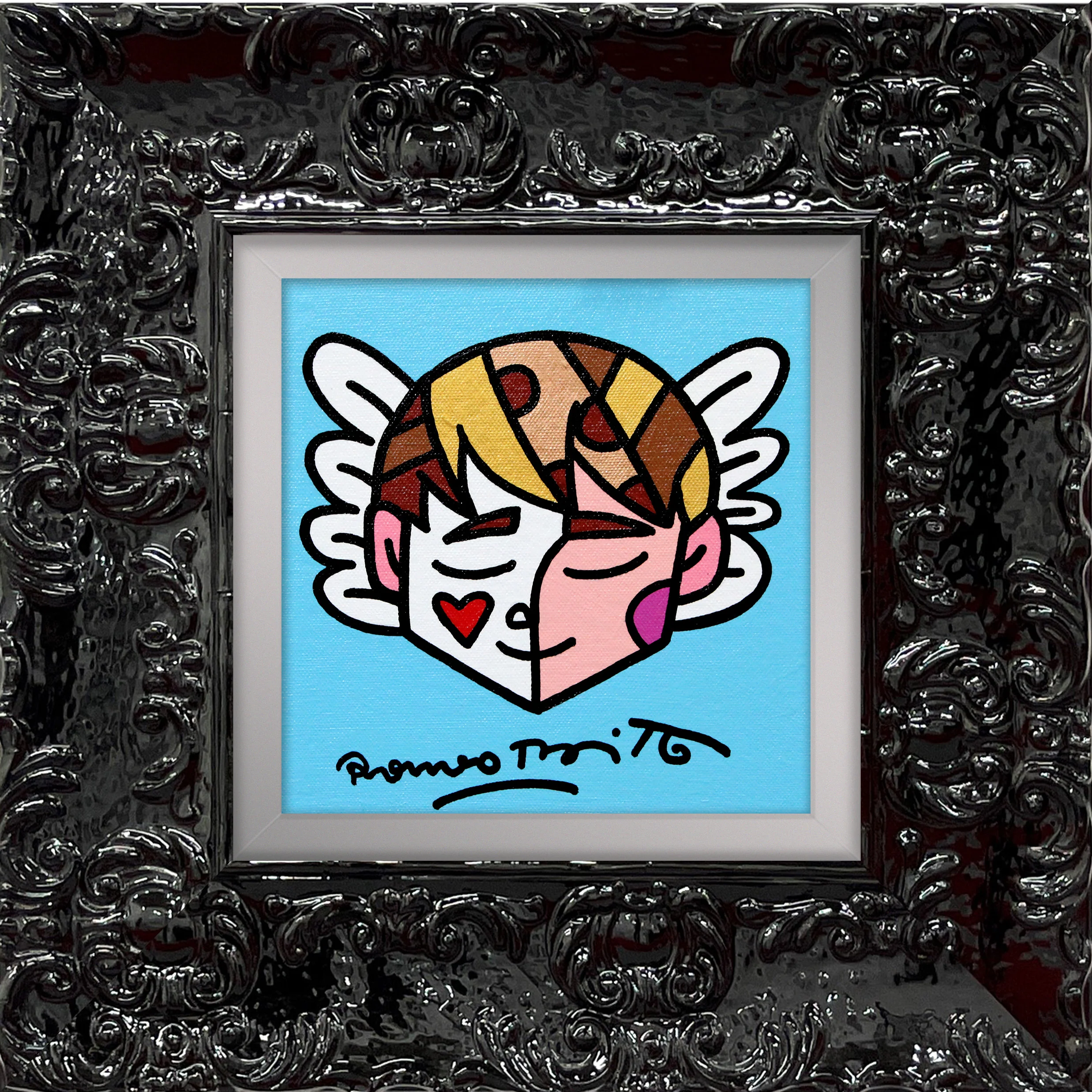 TO DREAM (ANGEL) -  Original Painting - Image 8