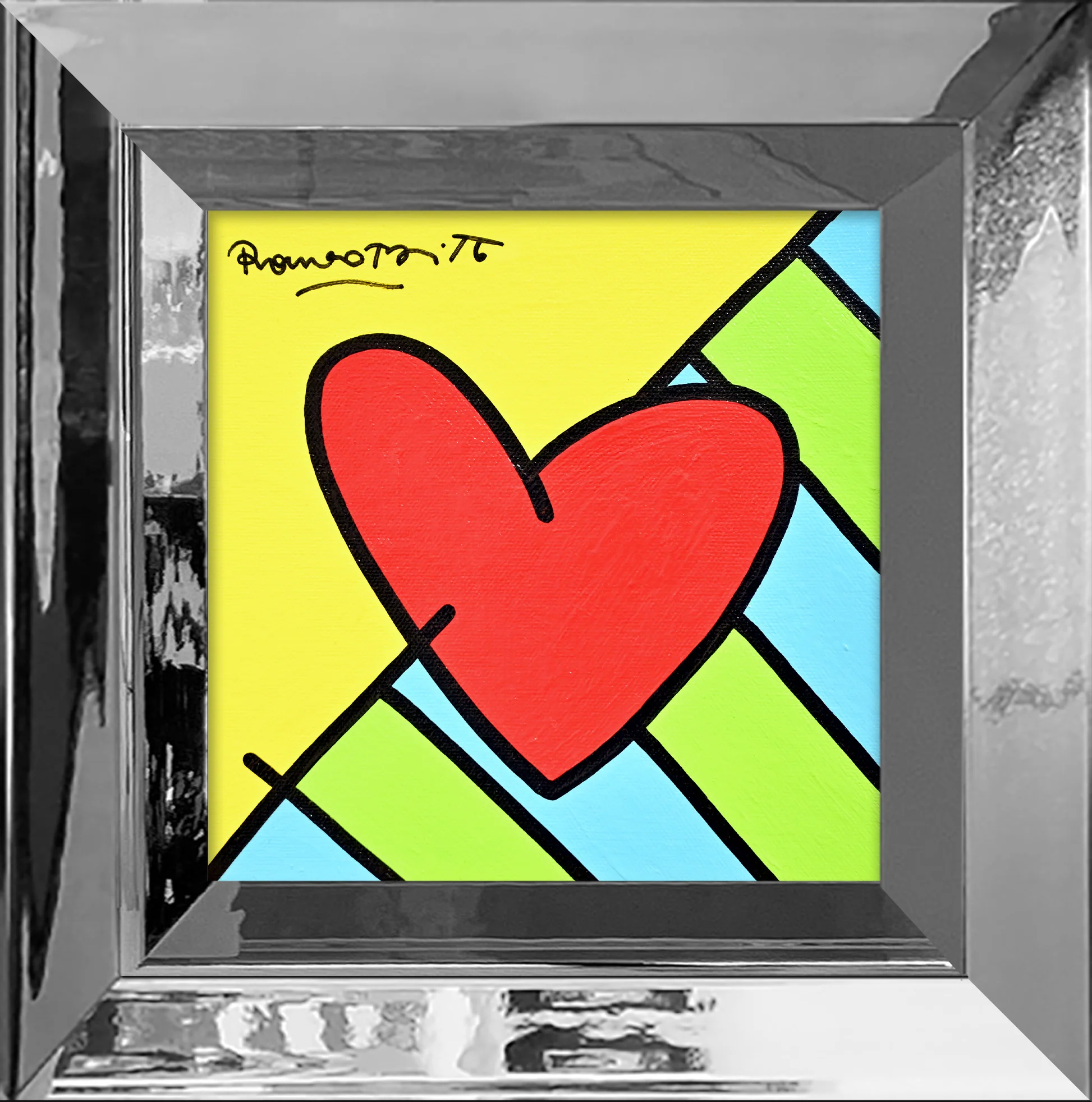 To Dream (Heart) - Original Painting - Image 10