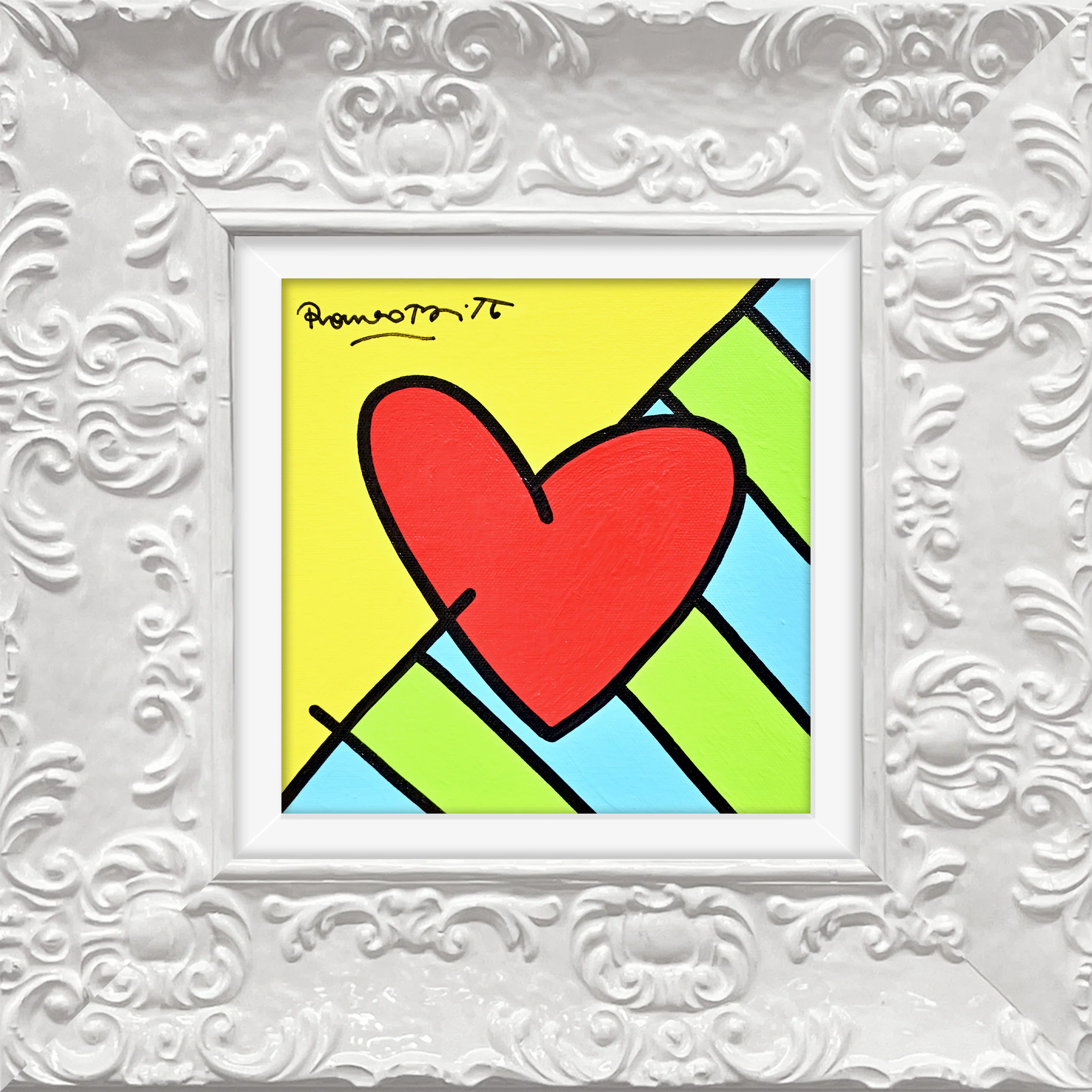 To Dream (Heart) - Original Painting - Image 16