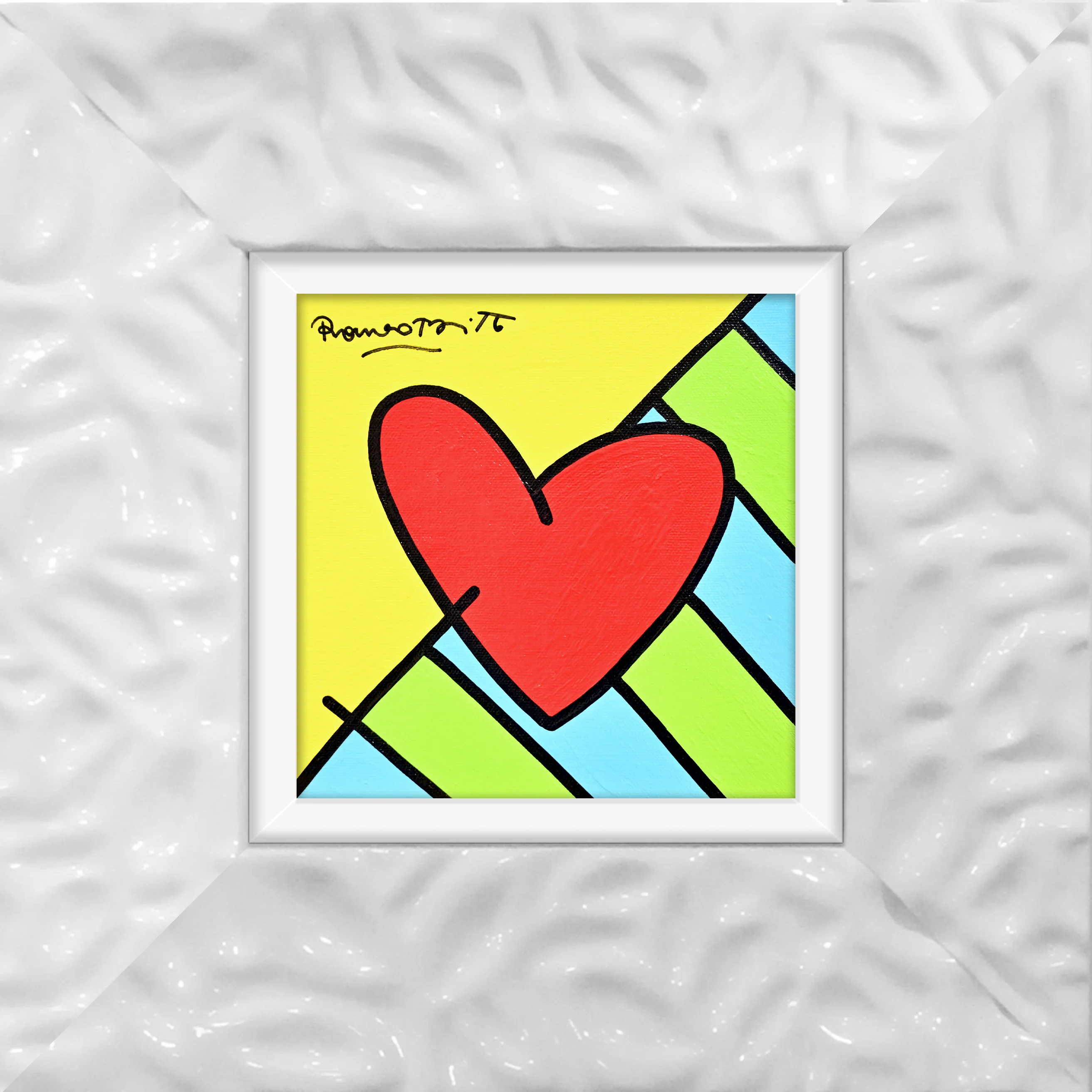 To Dream (Heart) - Original Painting - Image 18
