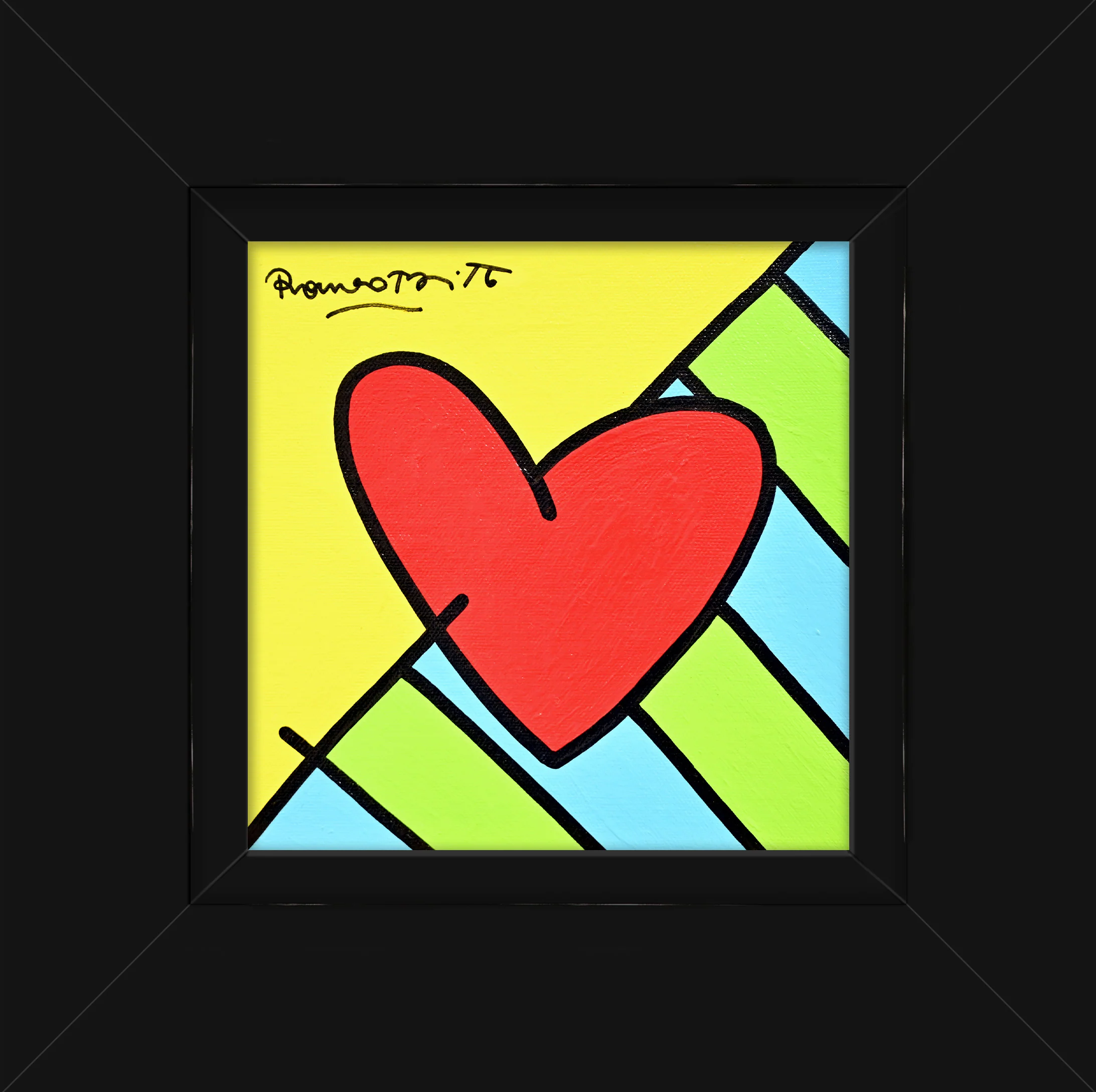 To Dream (Heart) - Original Painting - Image 5