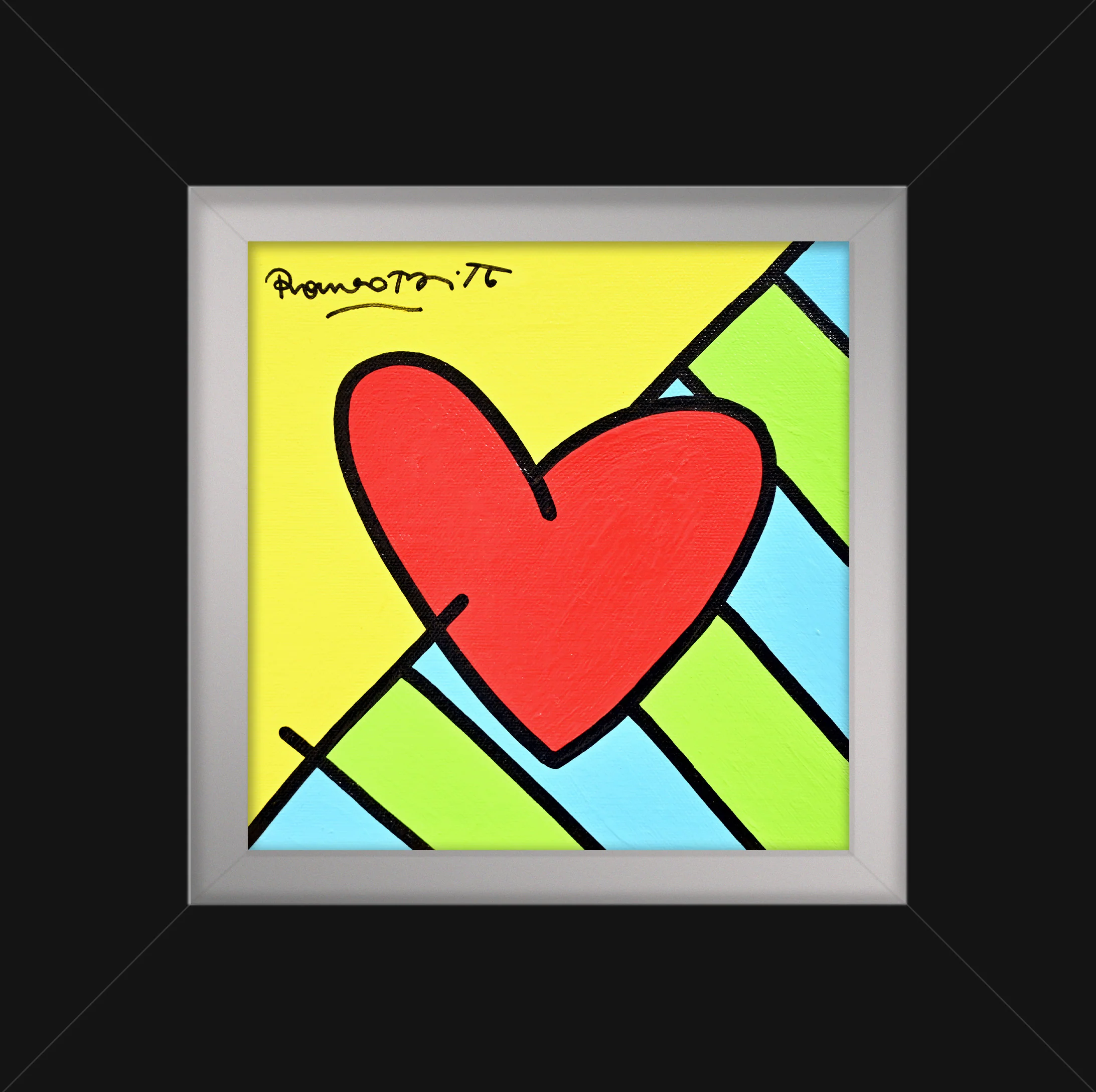 To Dream (Heart) - Original Painting - Image 6
