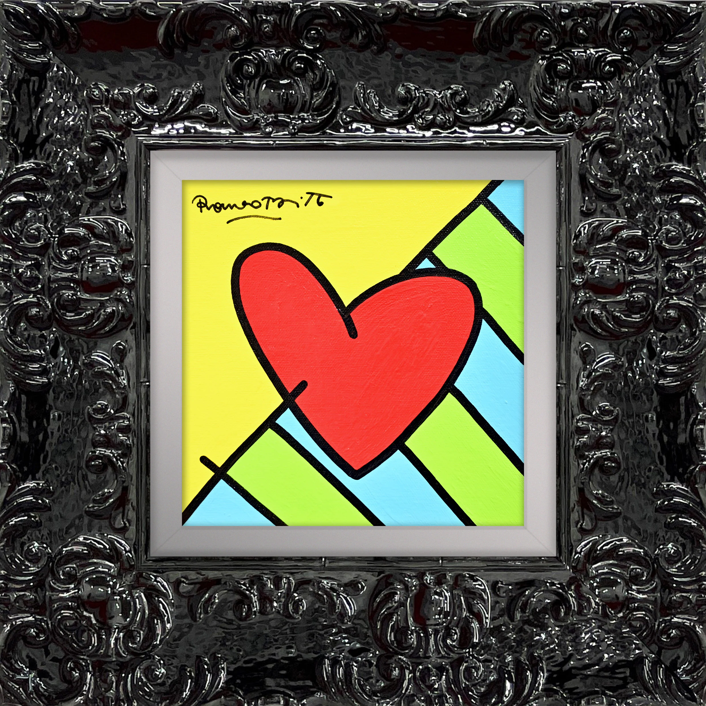 To Dream (Heart) - Original Painting - Image 7