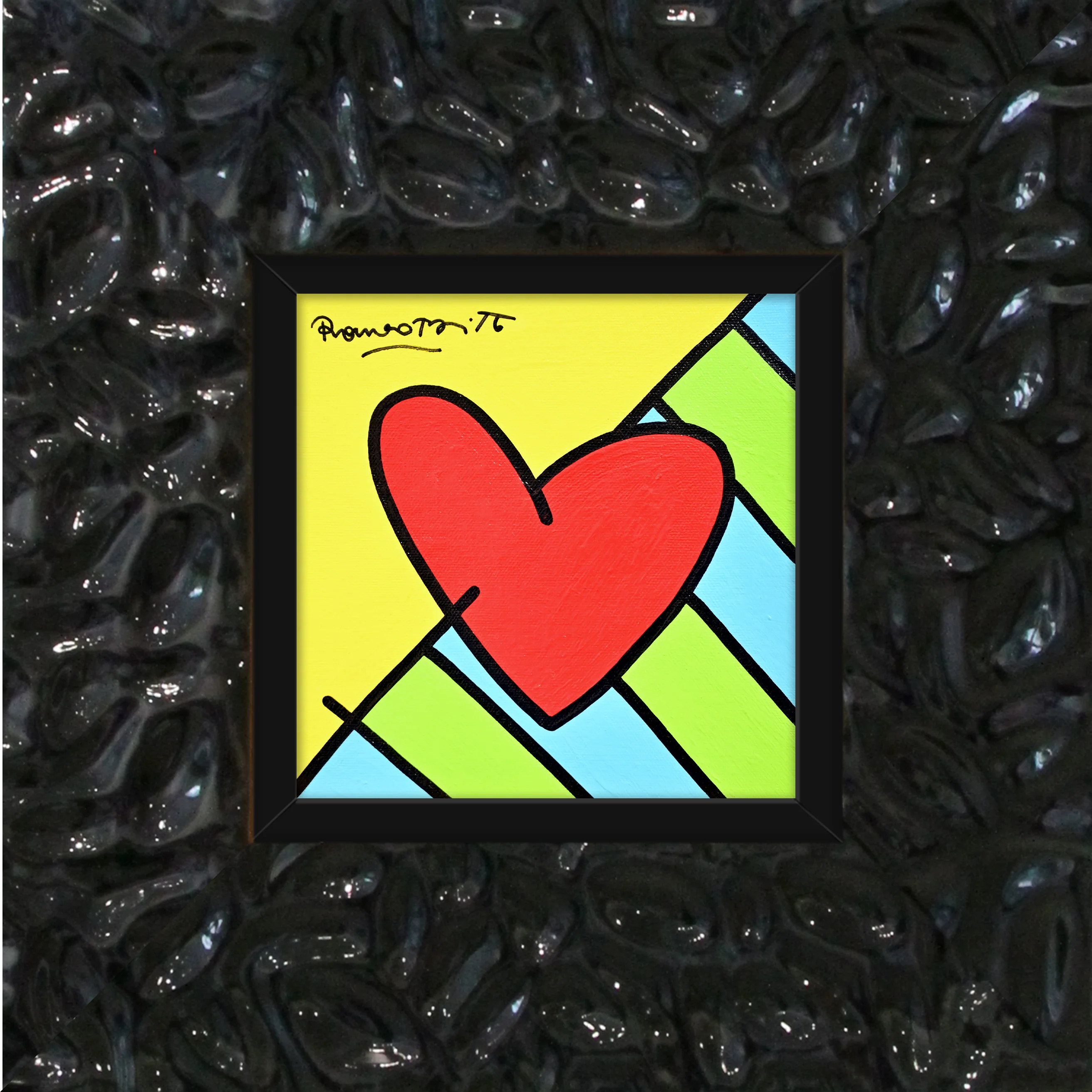 To Dream (Heart) - Original Painting - Image 8