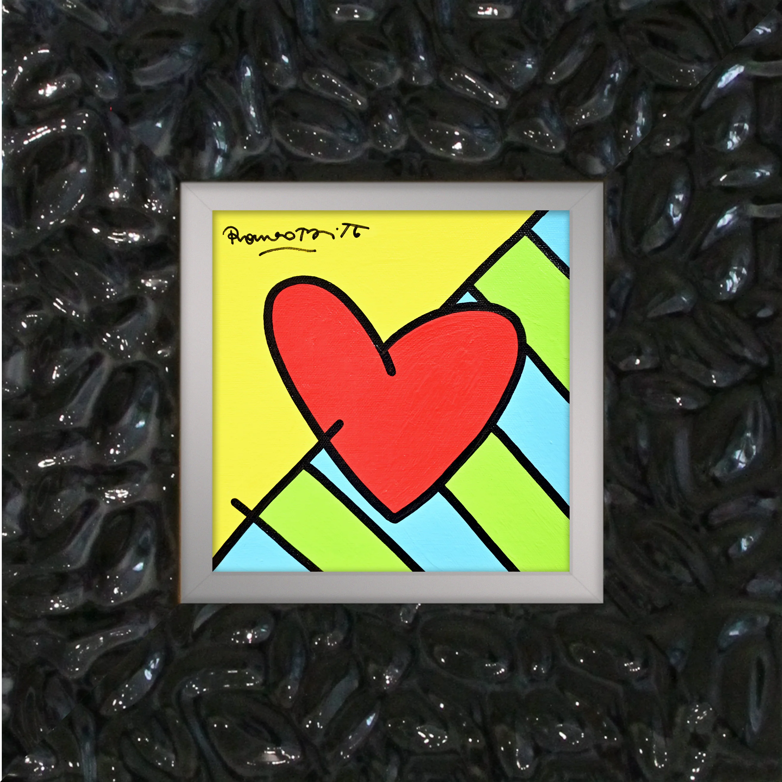 To Dream (Heart) - Original Painting - Image 9