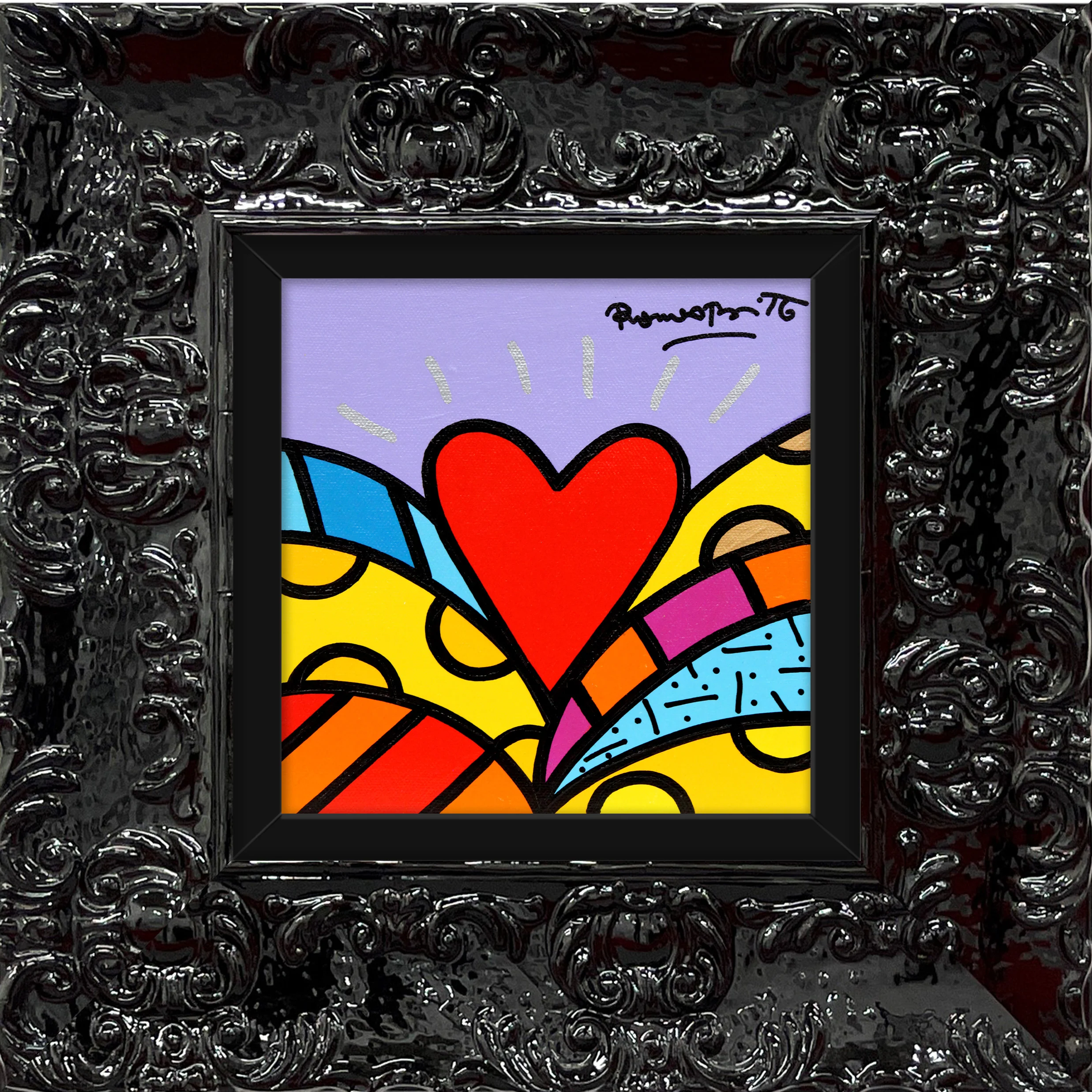TO DREAM (HEART) -  Original Painting - Image 10