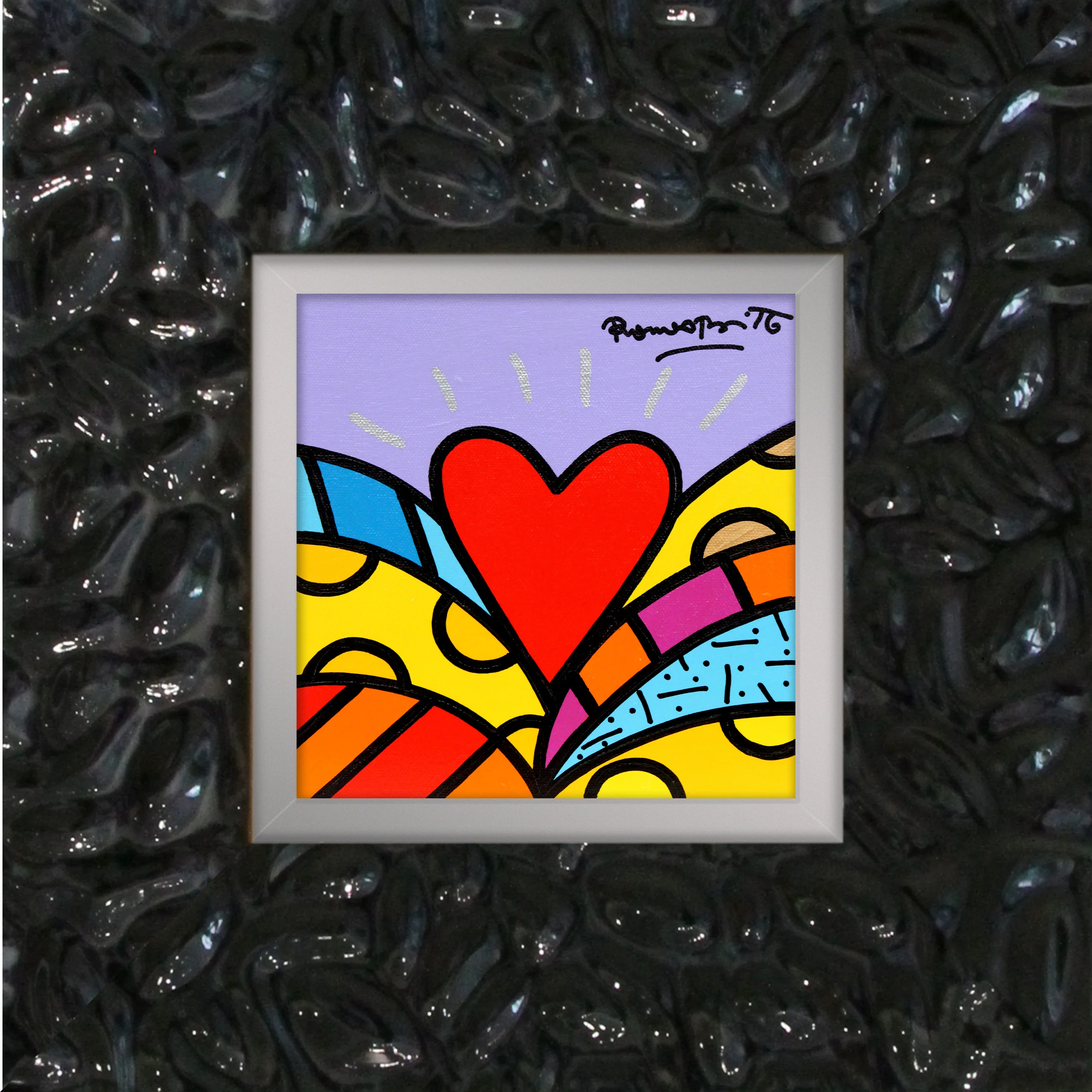 TO DREAM (HEART) -  Original Painting - Image 11