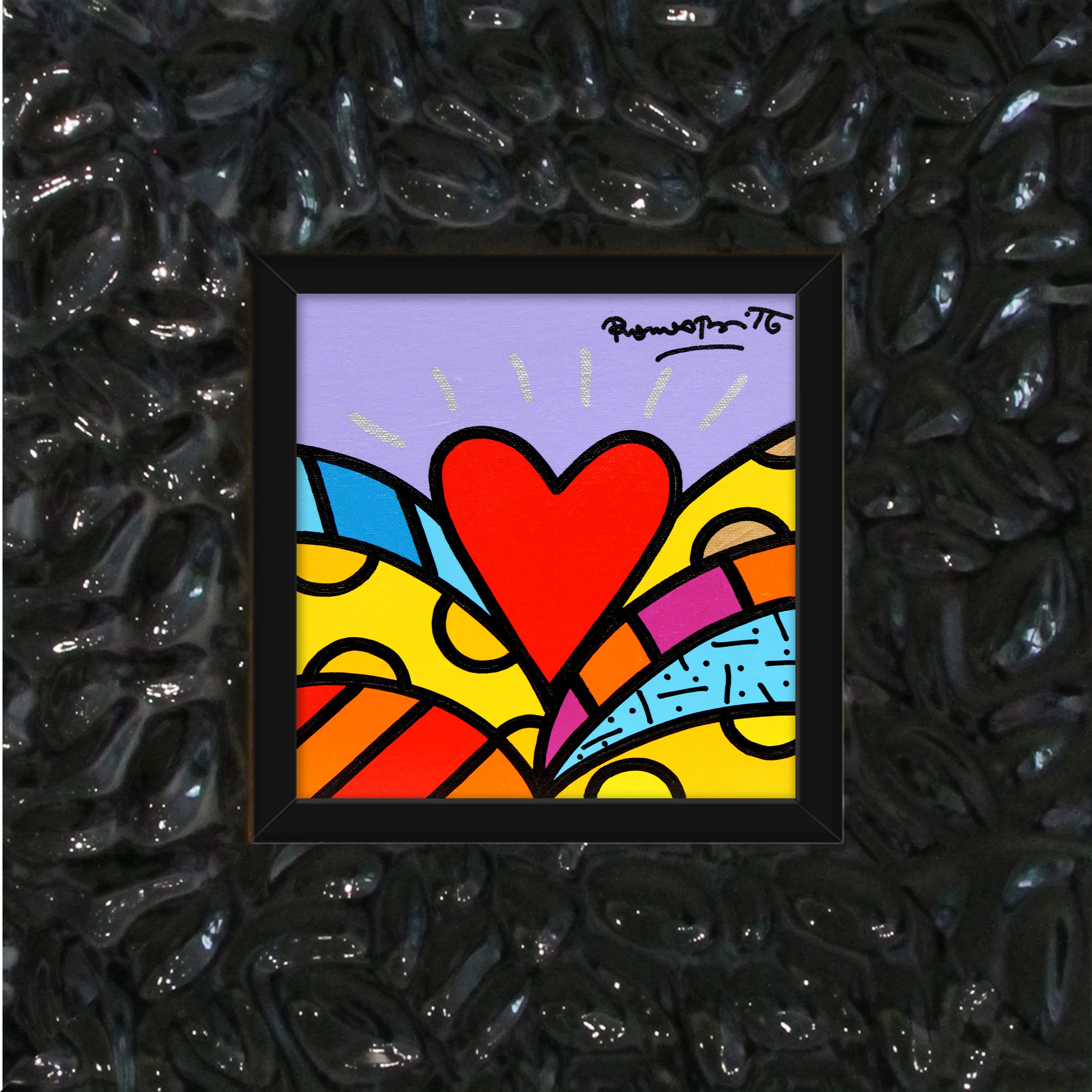 TO DREAM (HEART) -  Original Painting - Image 12