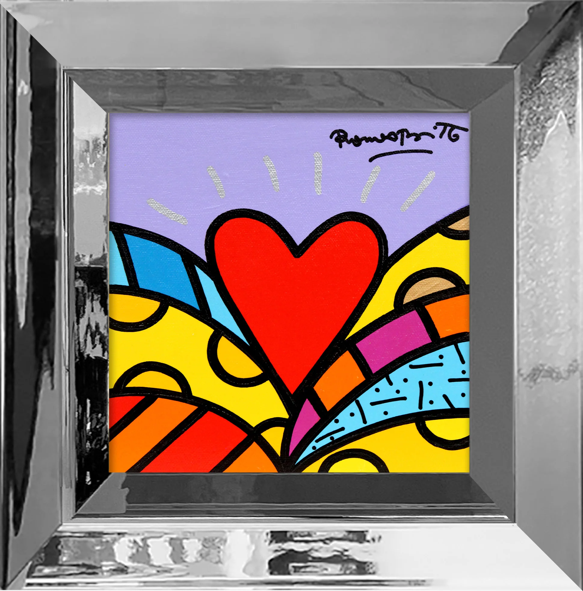 TO DREAM (HEART) -  Original Painting - Image 13