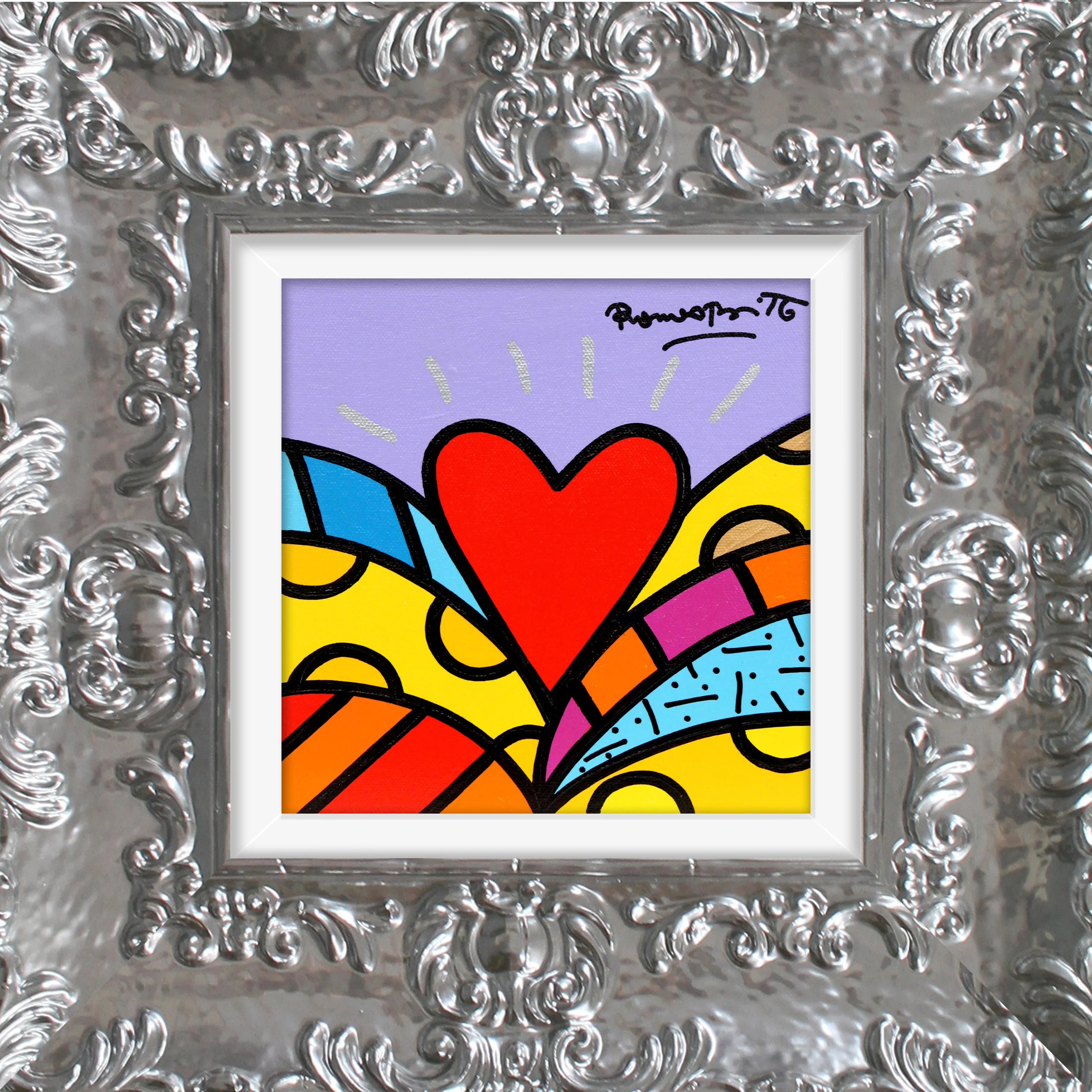 TO DREAM (HEART) -  Original Painting - Image 15