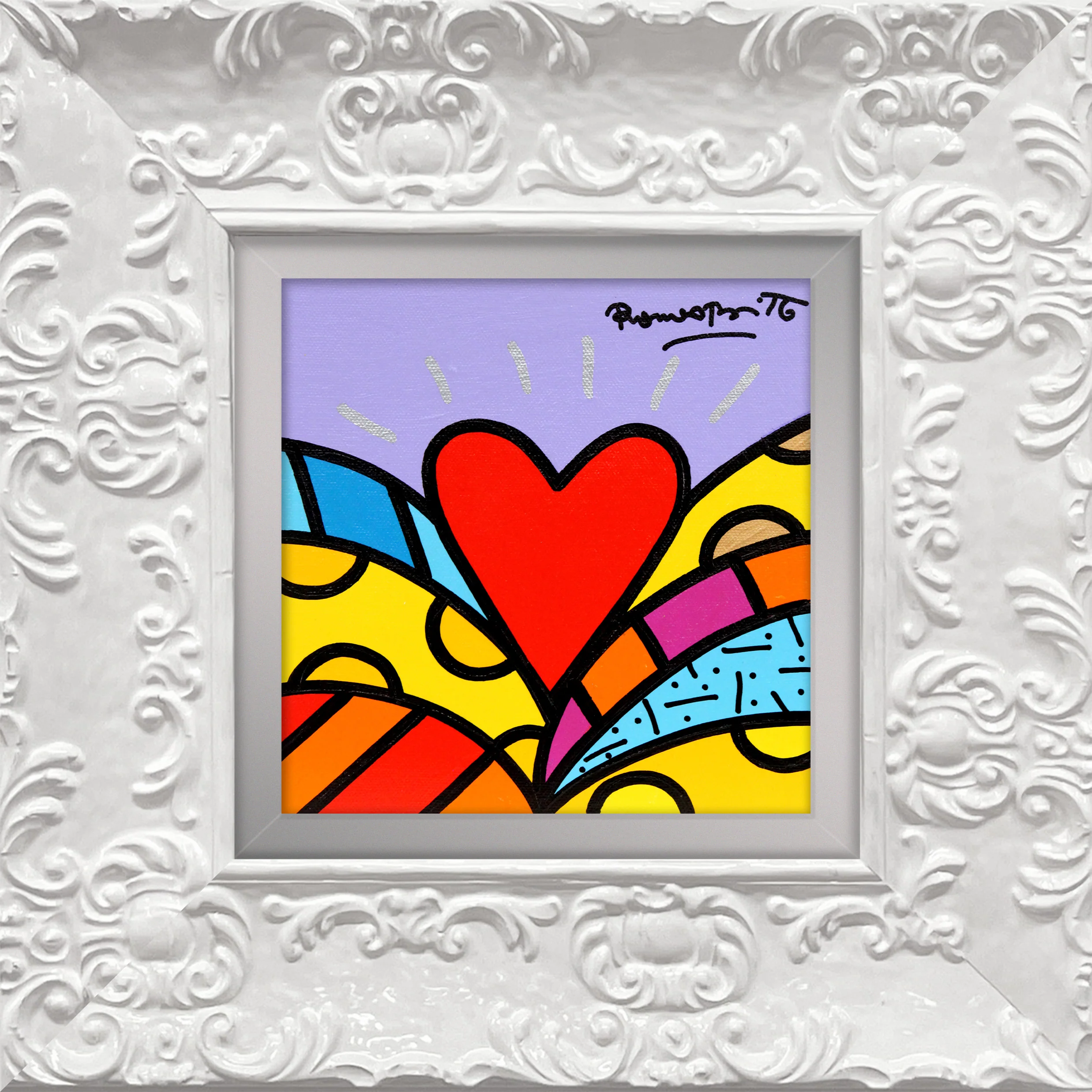 TO DREAM (HEART) -  Original Painting - Image 16