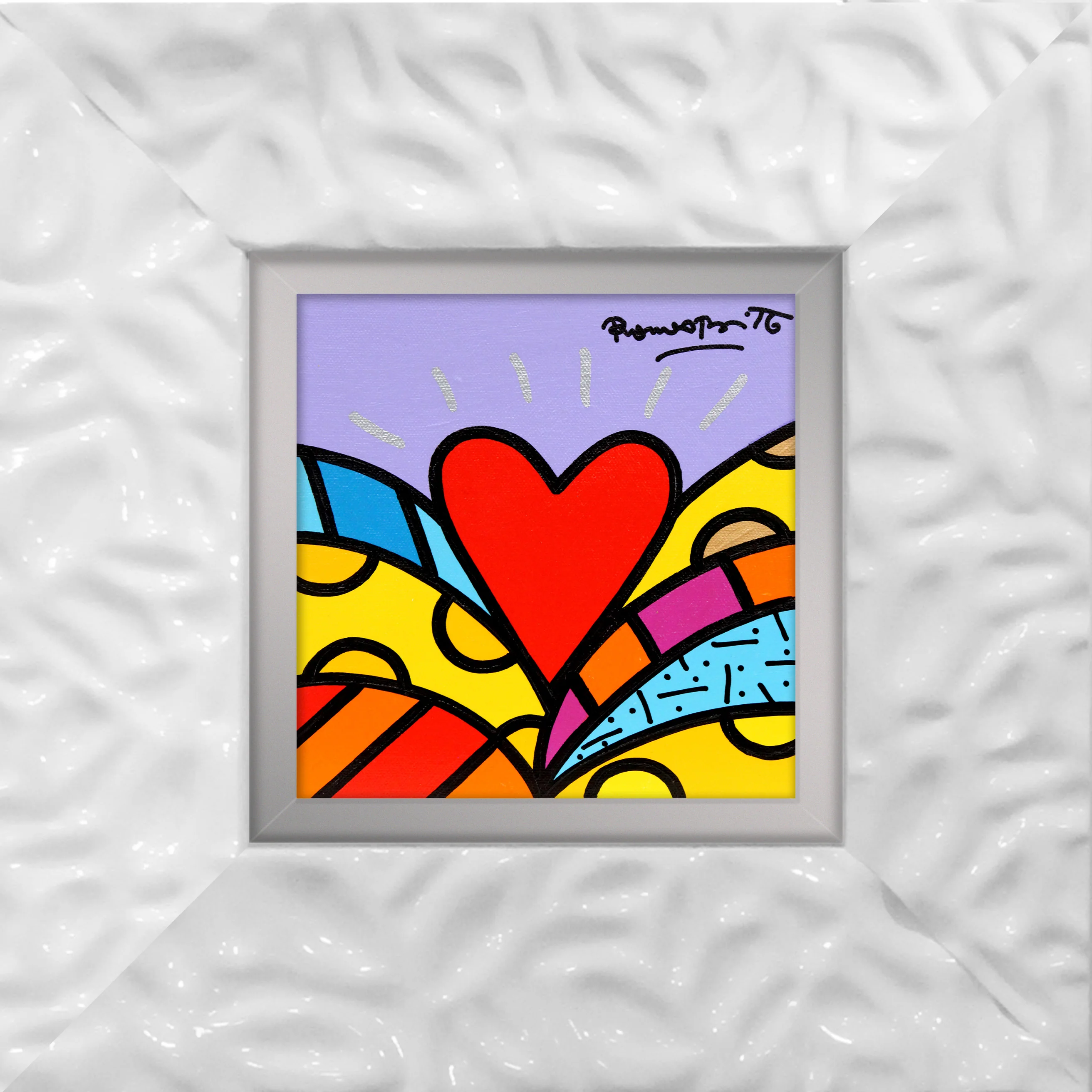 TO DREAM (HEART) -  Original Painting - Image 17