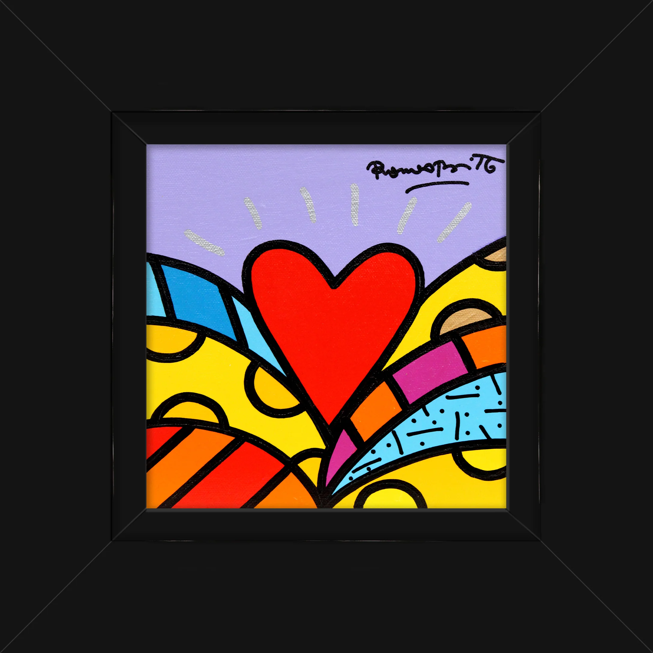 TO DREAM (HEART) -  Original Painting - Image 6