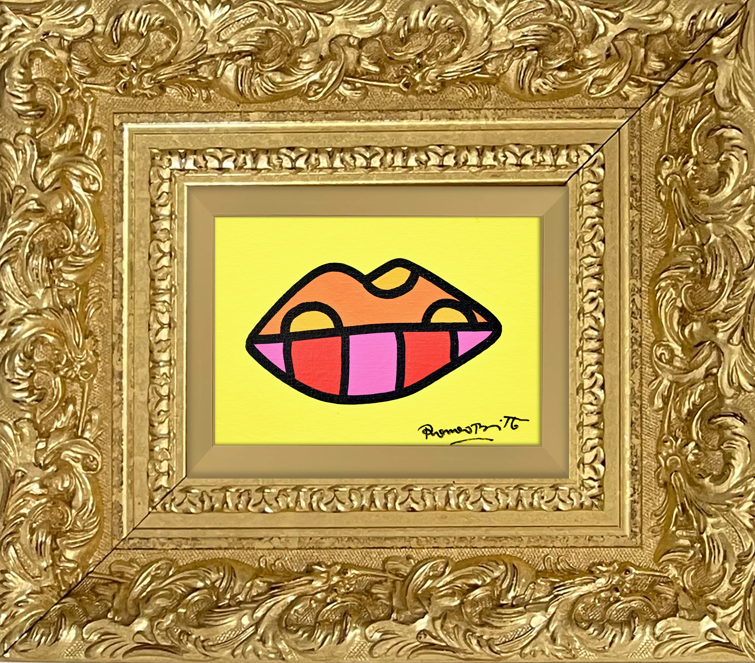 TO DREAM (LIPS) - Original Painting - Image 11