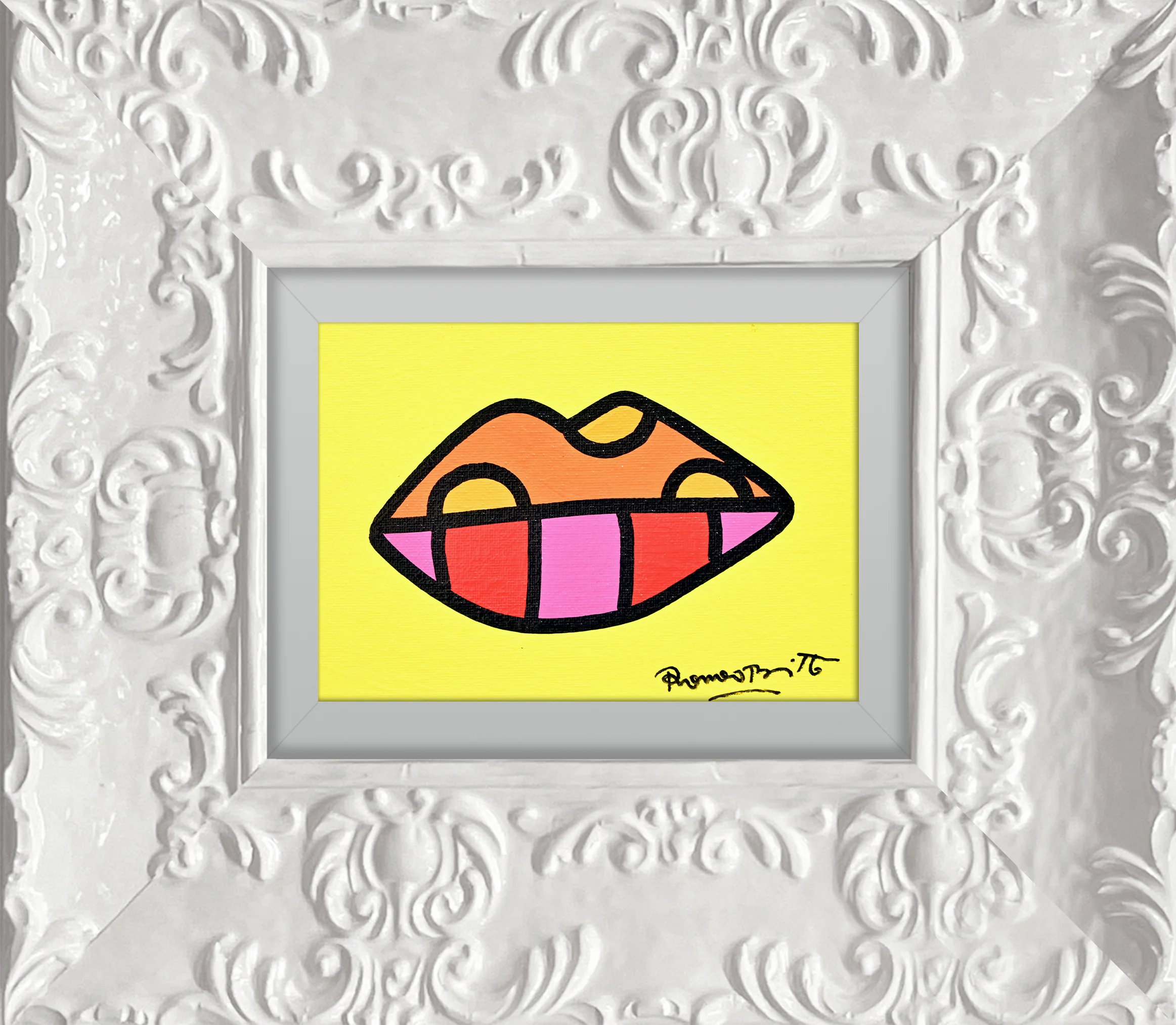 TO DREAM (LIPS) - Original Painting - Image 15