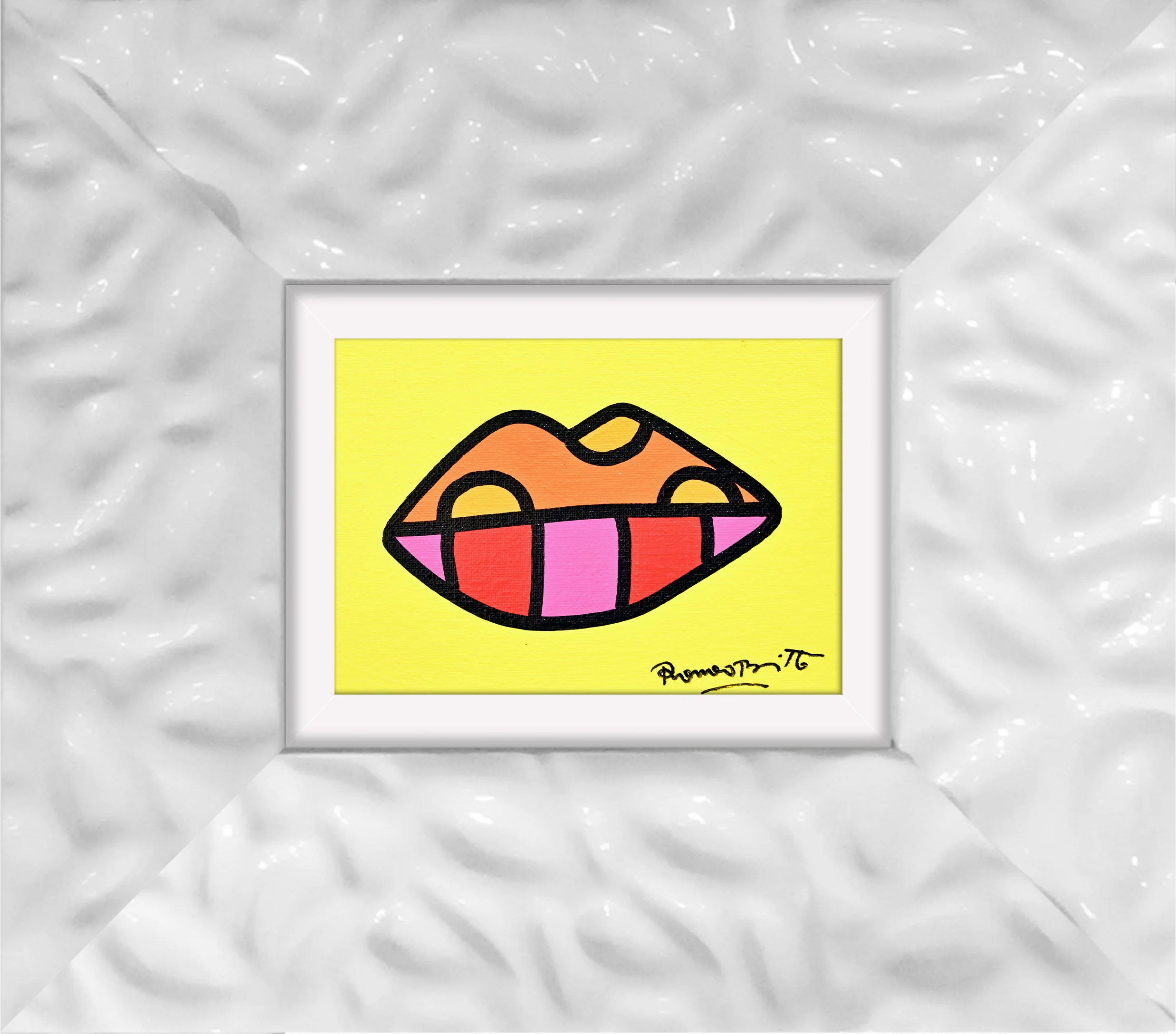 TO DREAM (LIPS) - Original Painting - Image 18