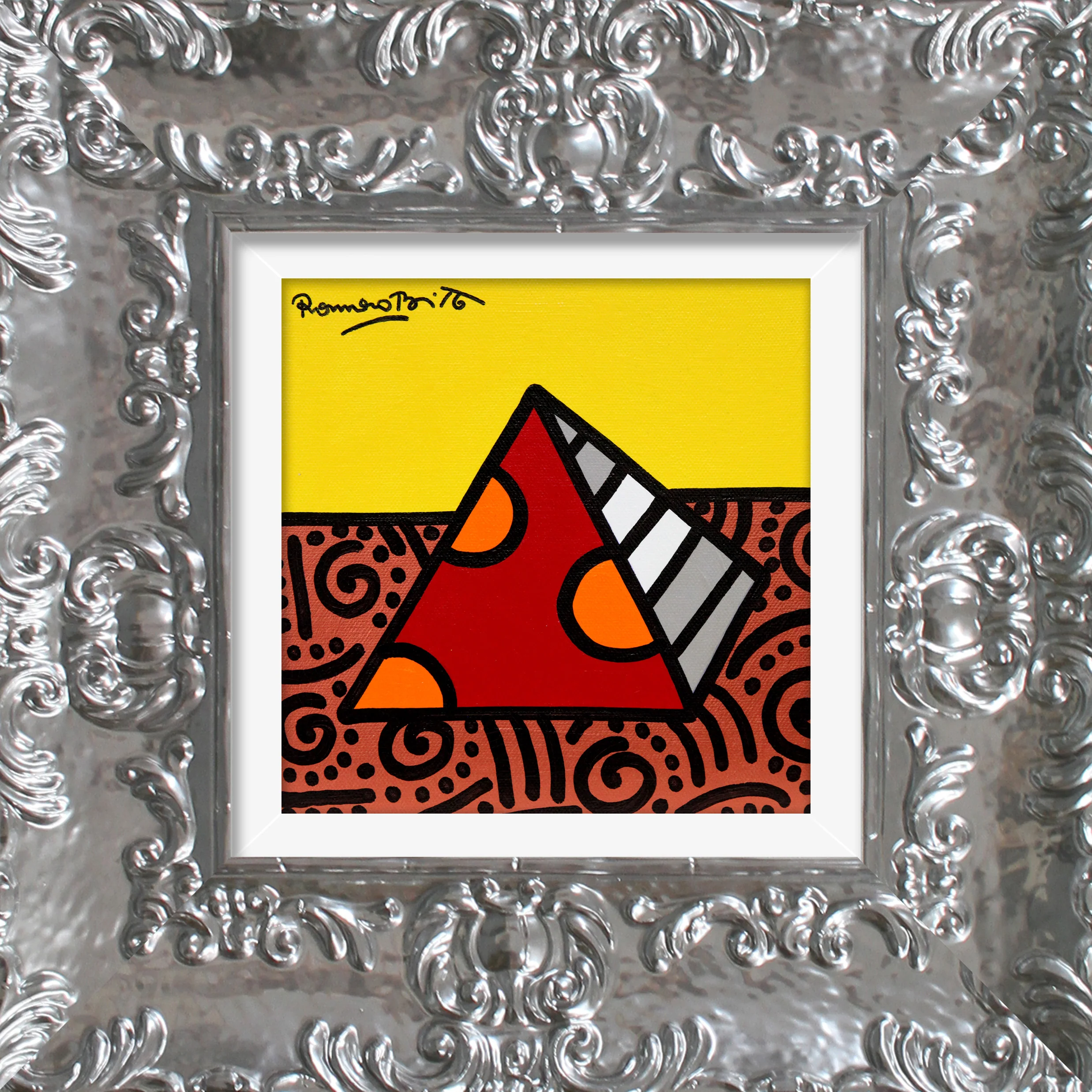 TO DREAM (PYRAMID) - Original Painting - Image 10