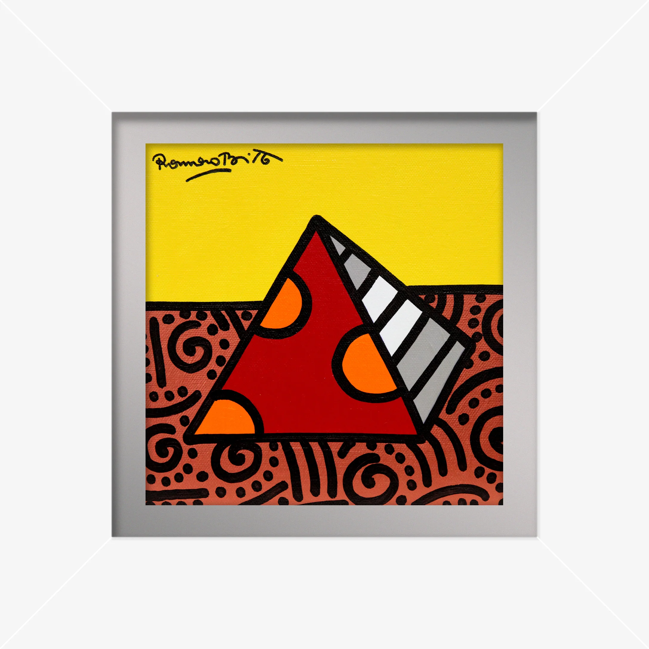 TO DREAM (PYRAMID) - Original Painting - Image 11