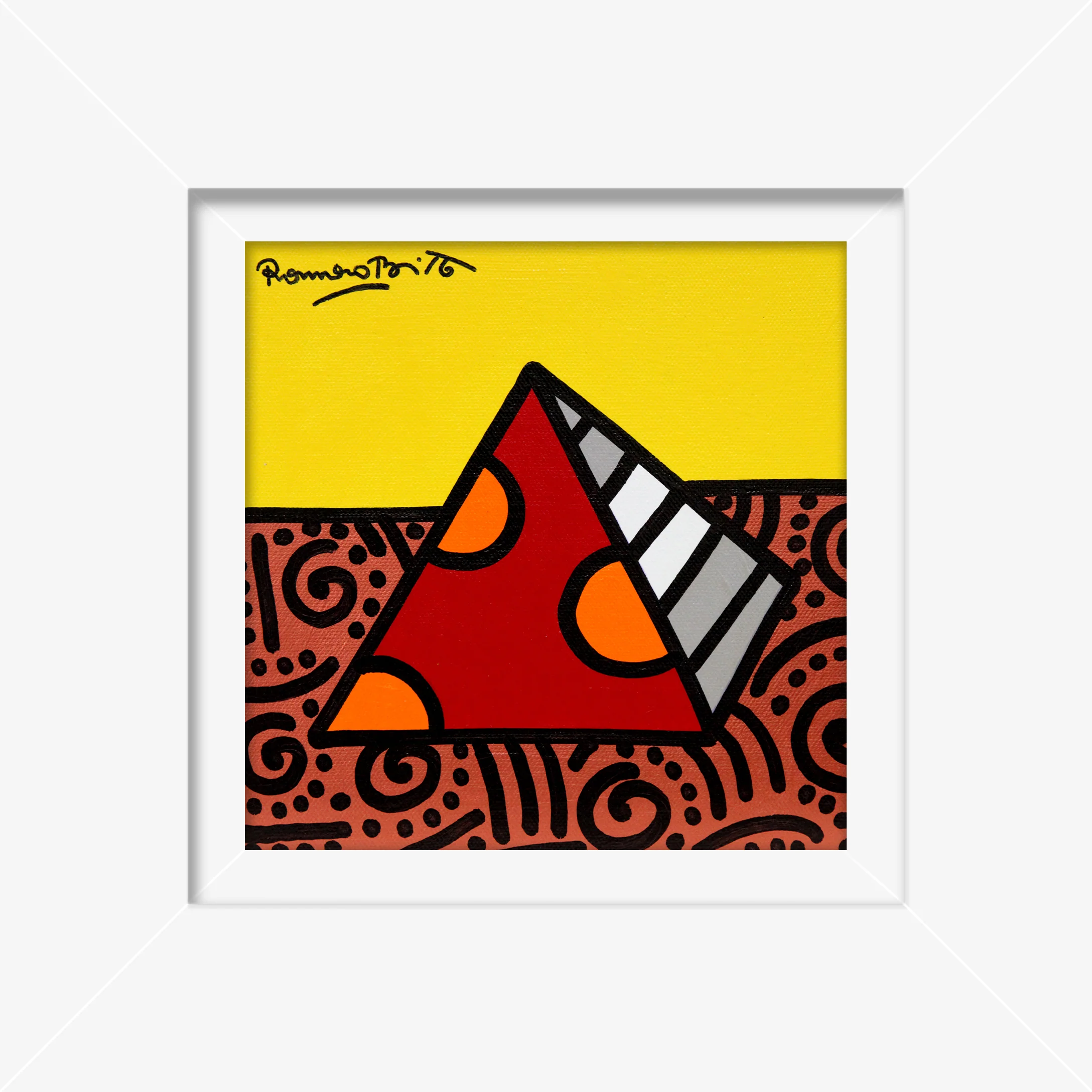 TO DREAM (PYRAMID) - Original Painting - Image 12