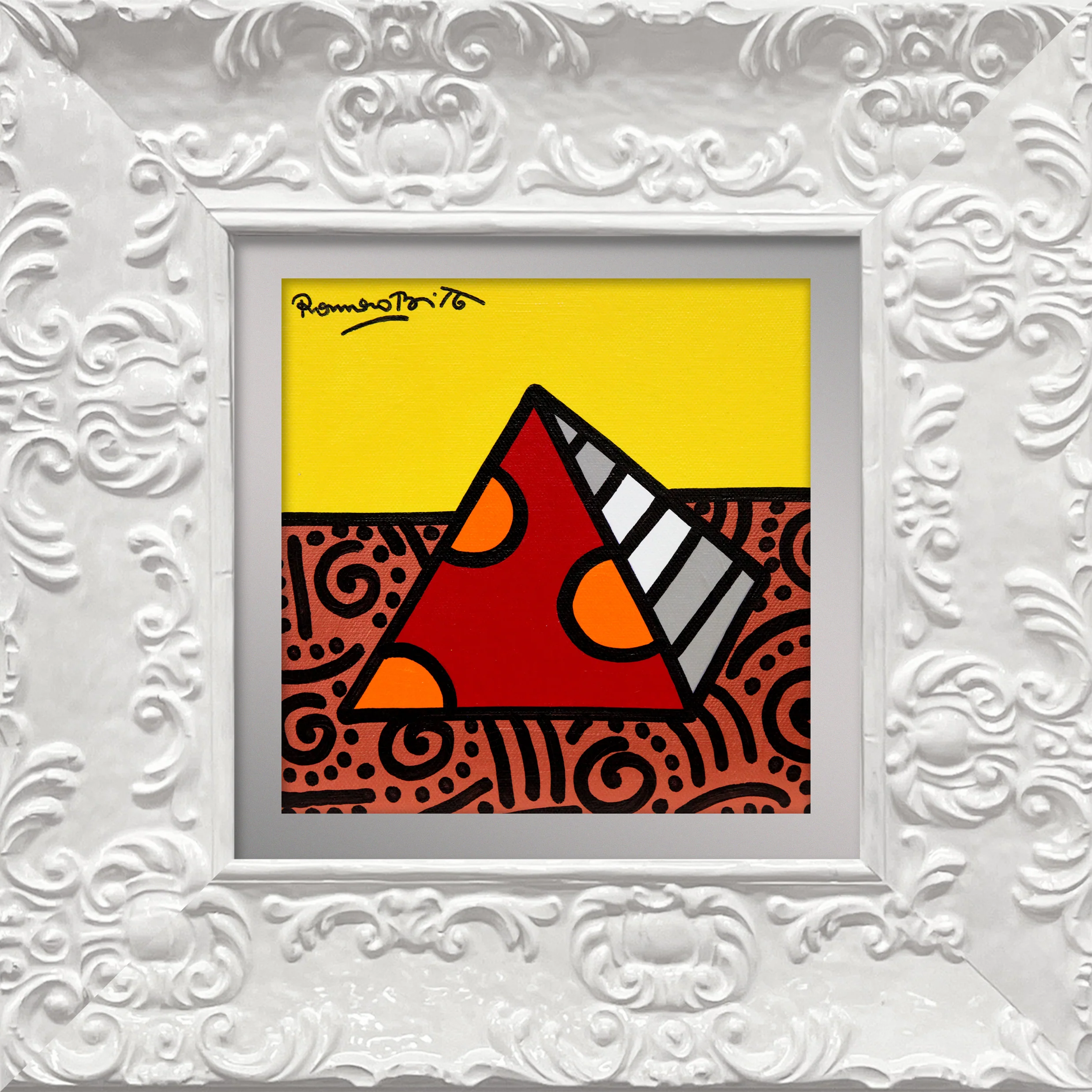 TO DREAM (PYRAMID) - Original Painting - Image 13