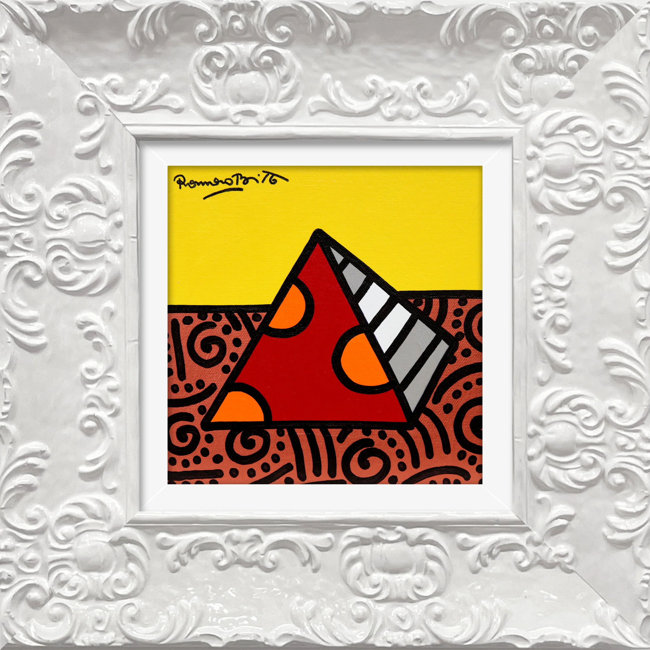 TO DREAM (PYRAMID) - Original Painting - Image 14